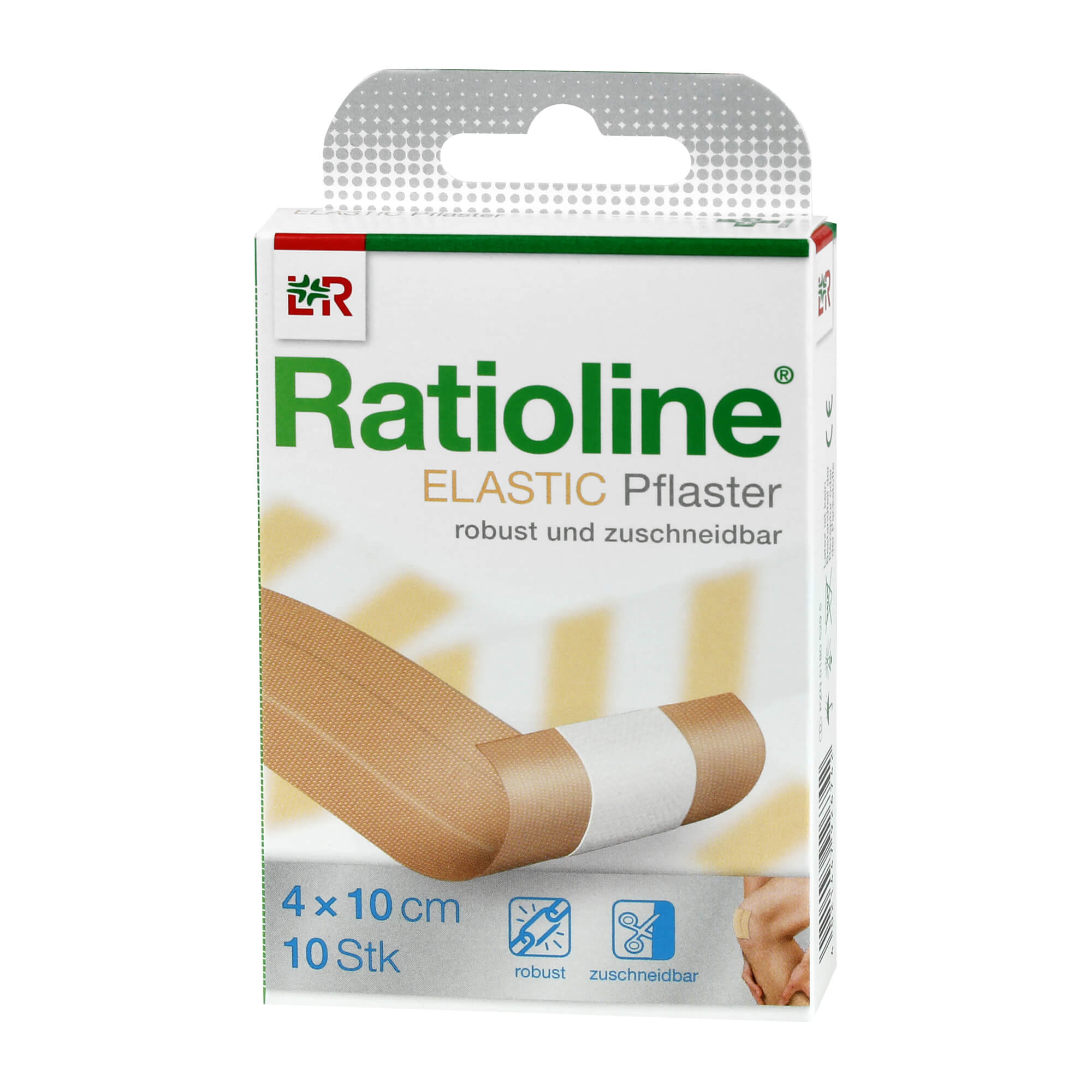 Ratioline elastic Wundschnellverband 4 cmx1 m 1 St Verband