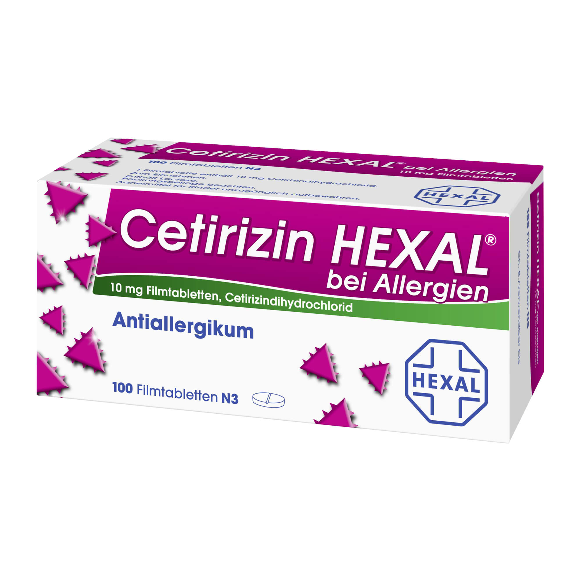 Cetirizin Hexal Bei Allergien 10 Mg Filmtabletten - None