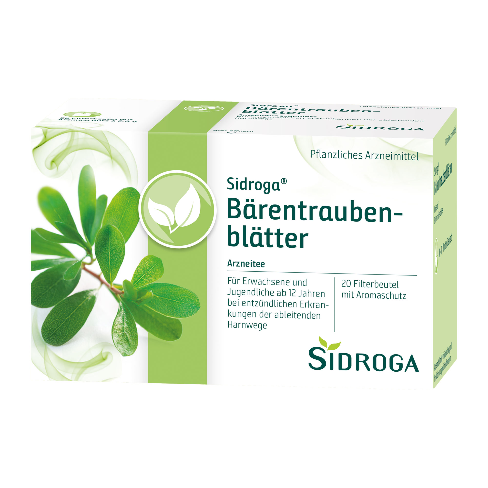 Sidroga Bärentraubenblättertee Filterbeutel - None