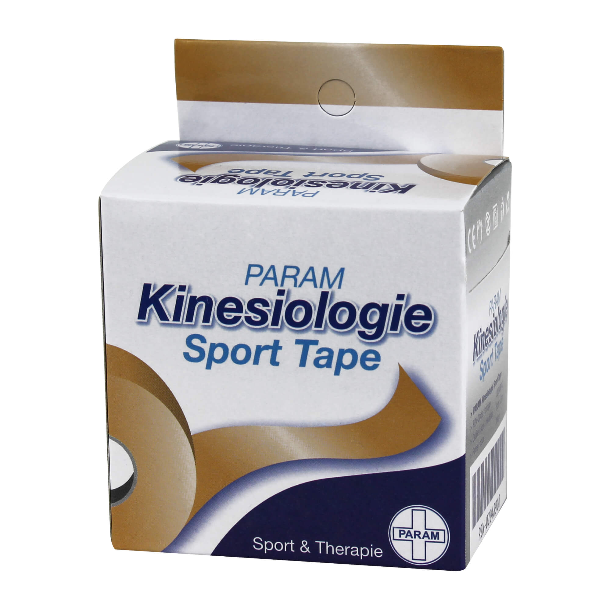 Kinesiologie Sport Tape 5 Cmx5 M Beige - None