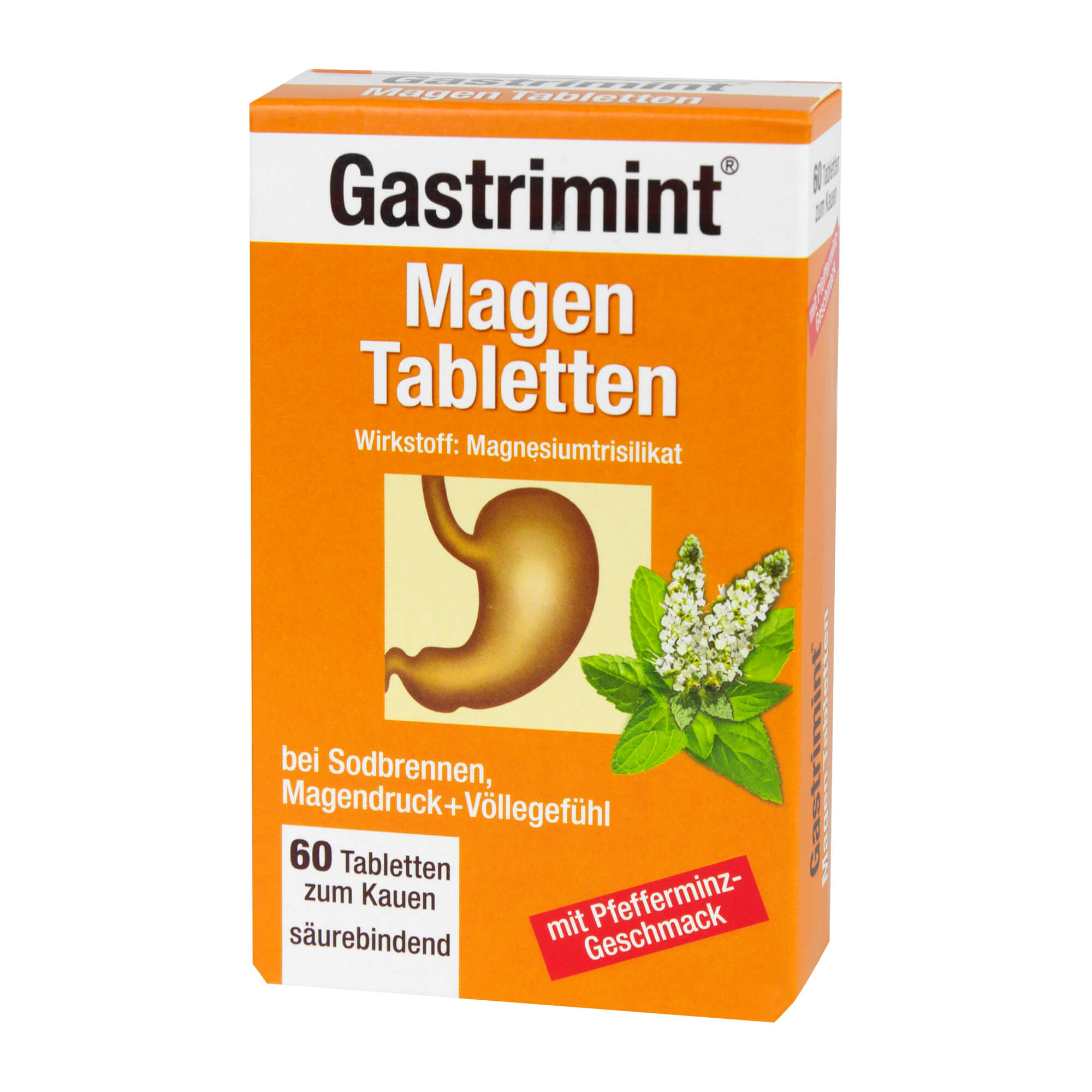 Bad Heilbrunner Gastrimint Magen Tabletten Kautabletten