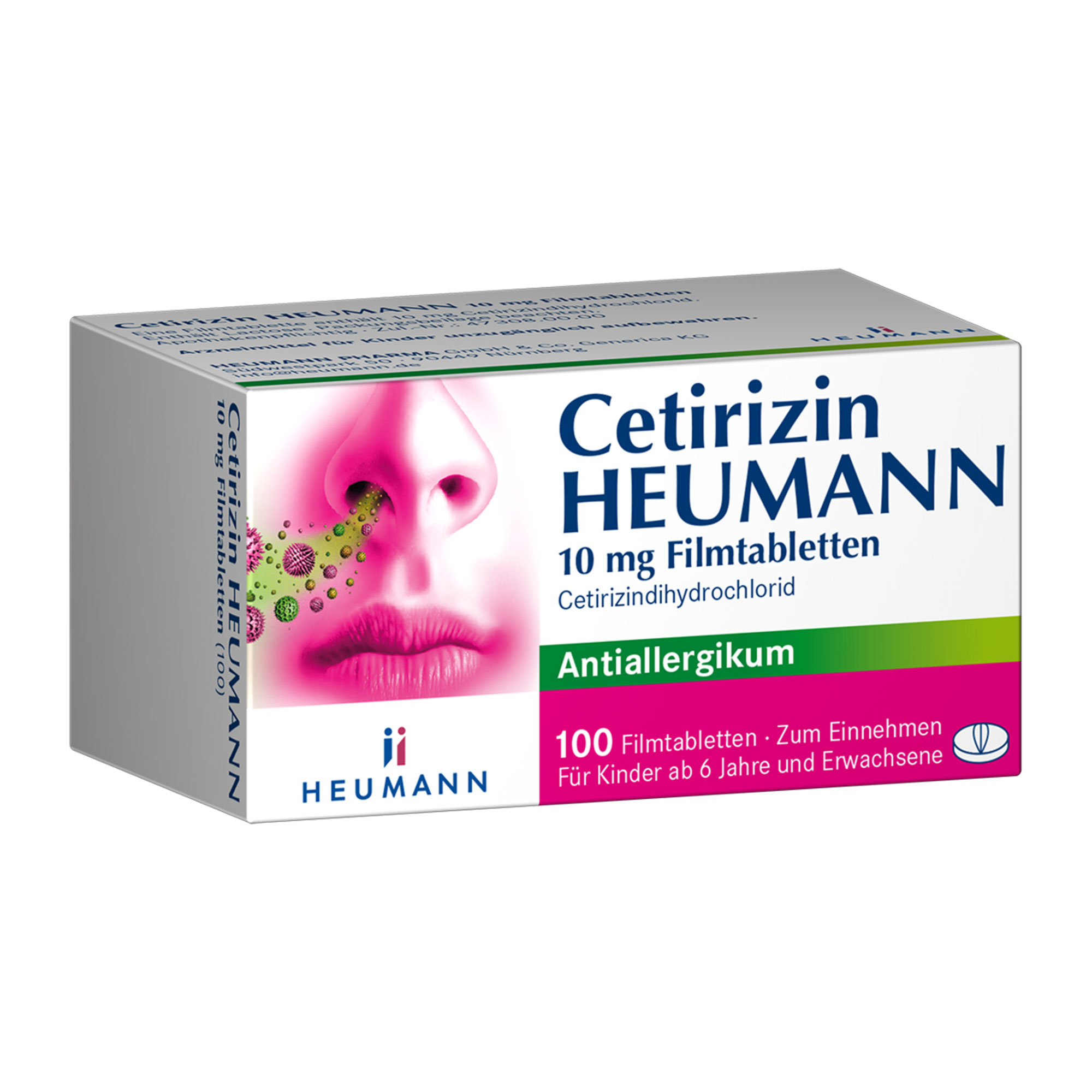 Cetirizin Heumann 10 Mg Filmtabletten - None