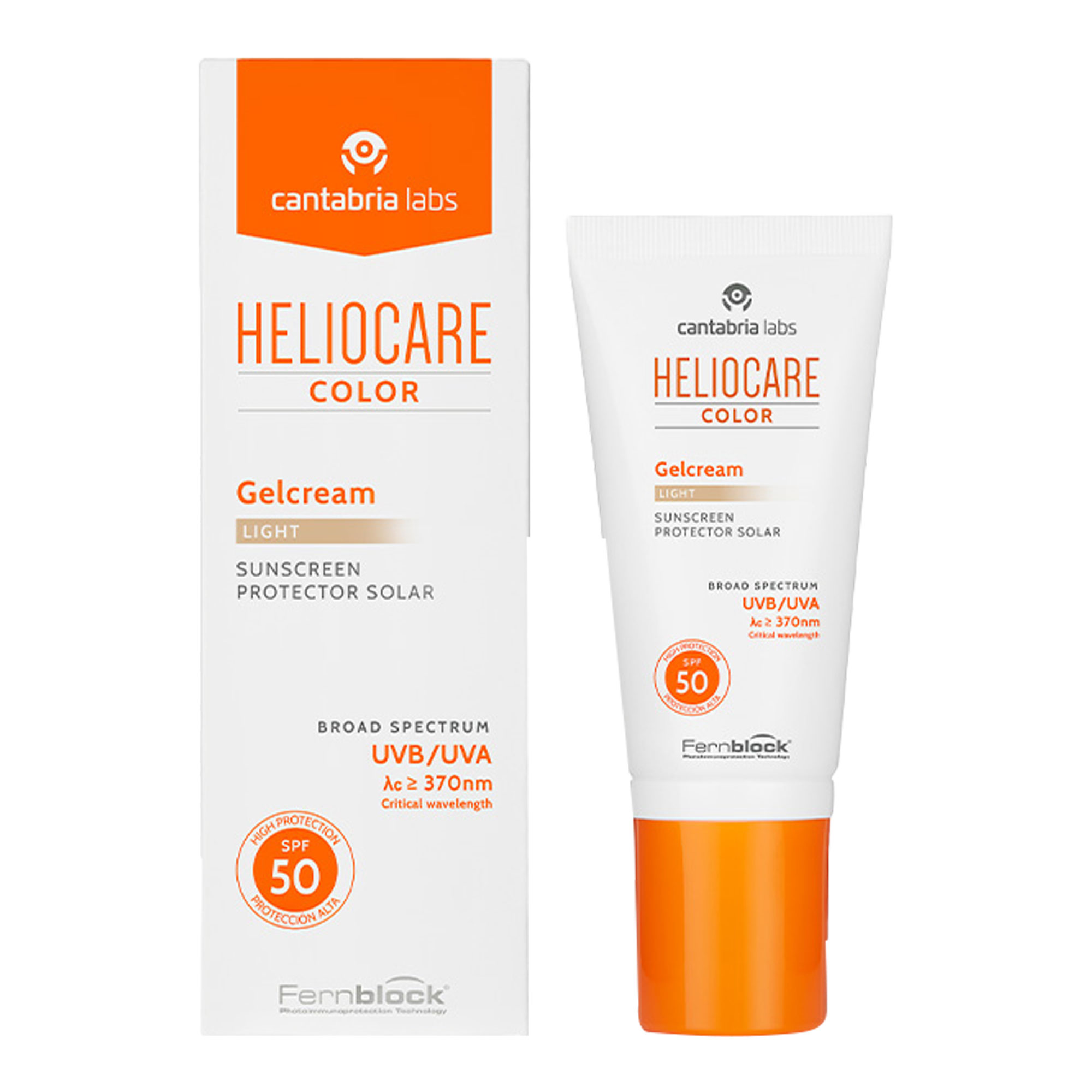 Heliocare Color Gelcream Getönte Gelcreme SPF 50 Farbton Light 50 ml