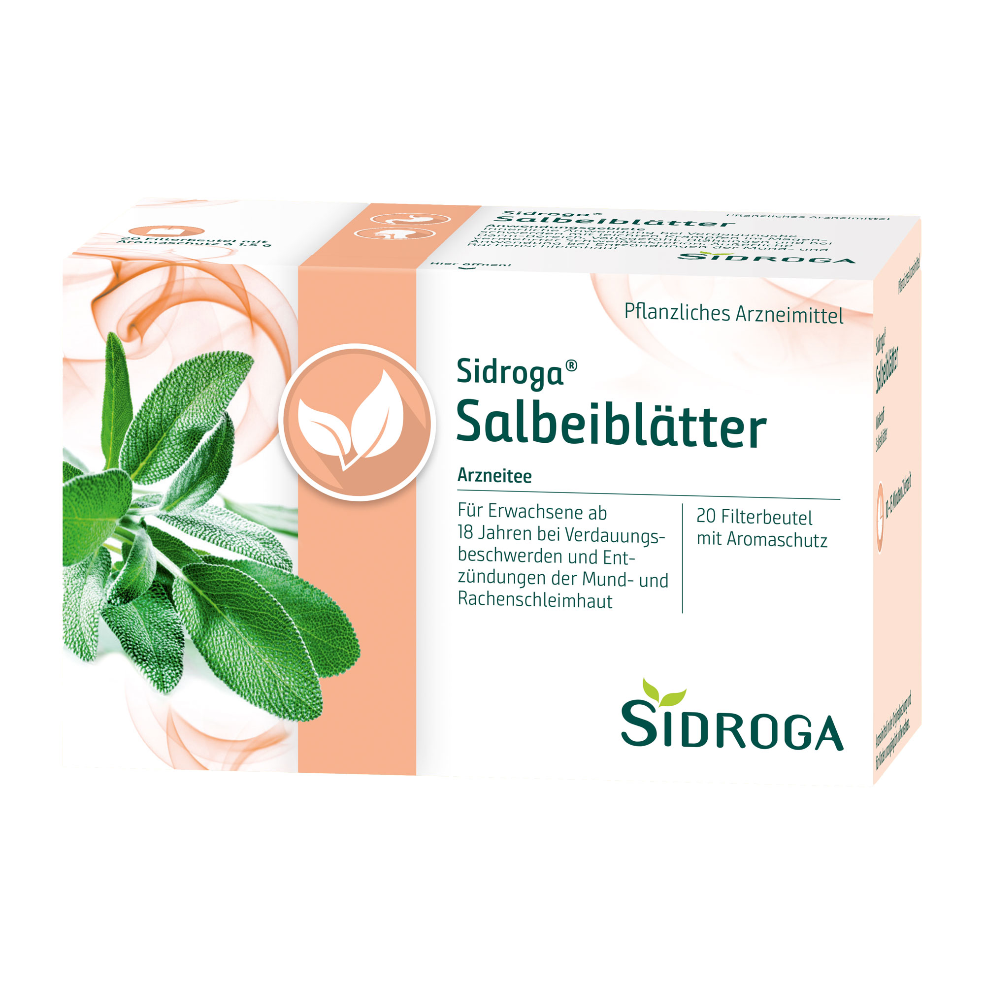 Sidroga Salbeiblättertee Filterbeutel - None