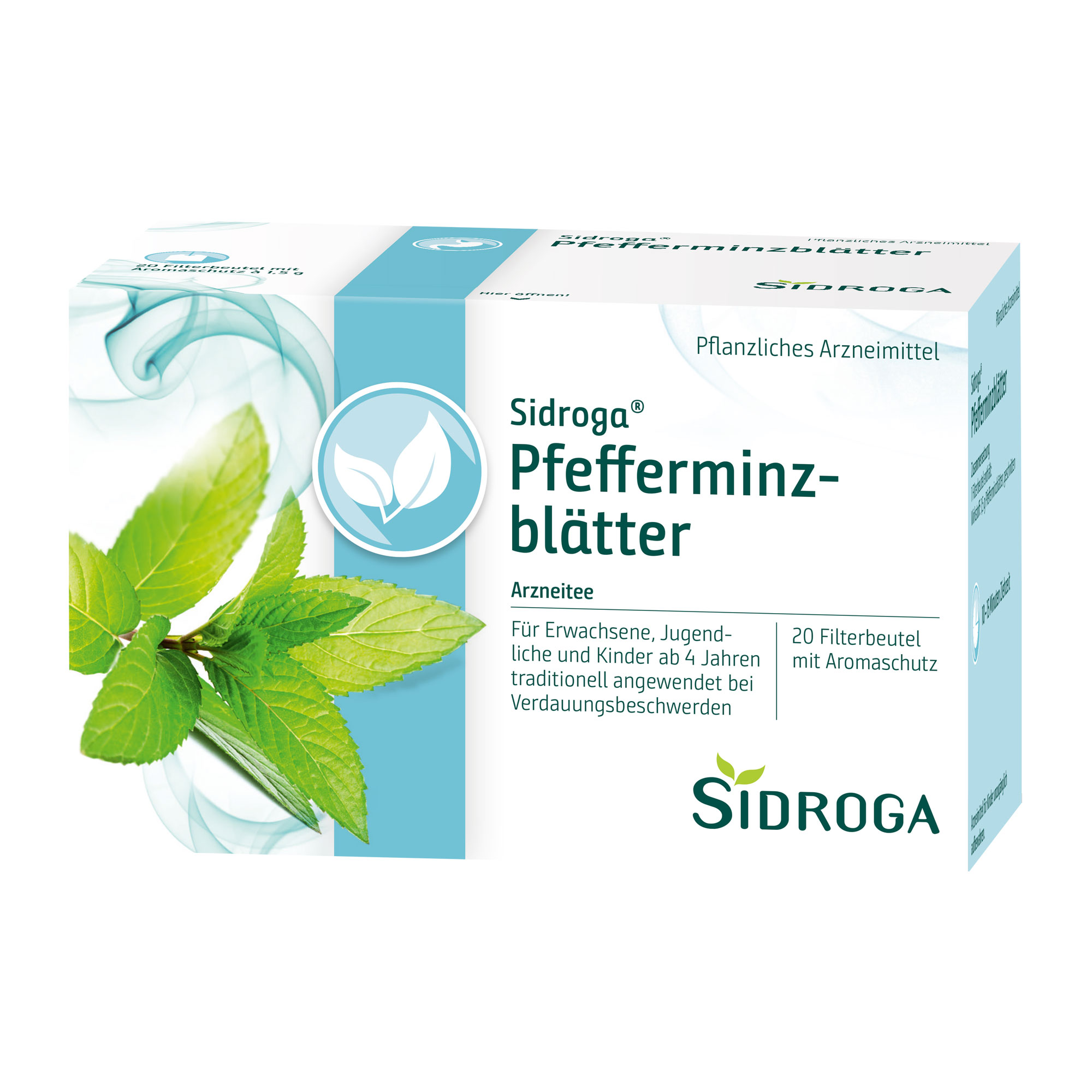 Sidroga Pfefferminzblättertee - None