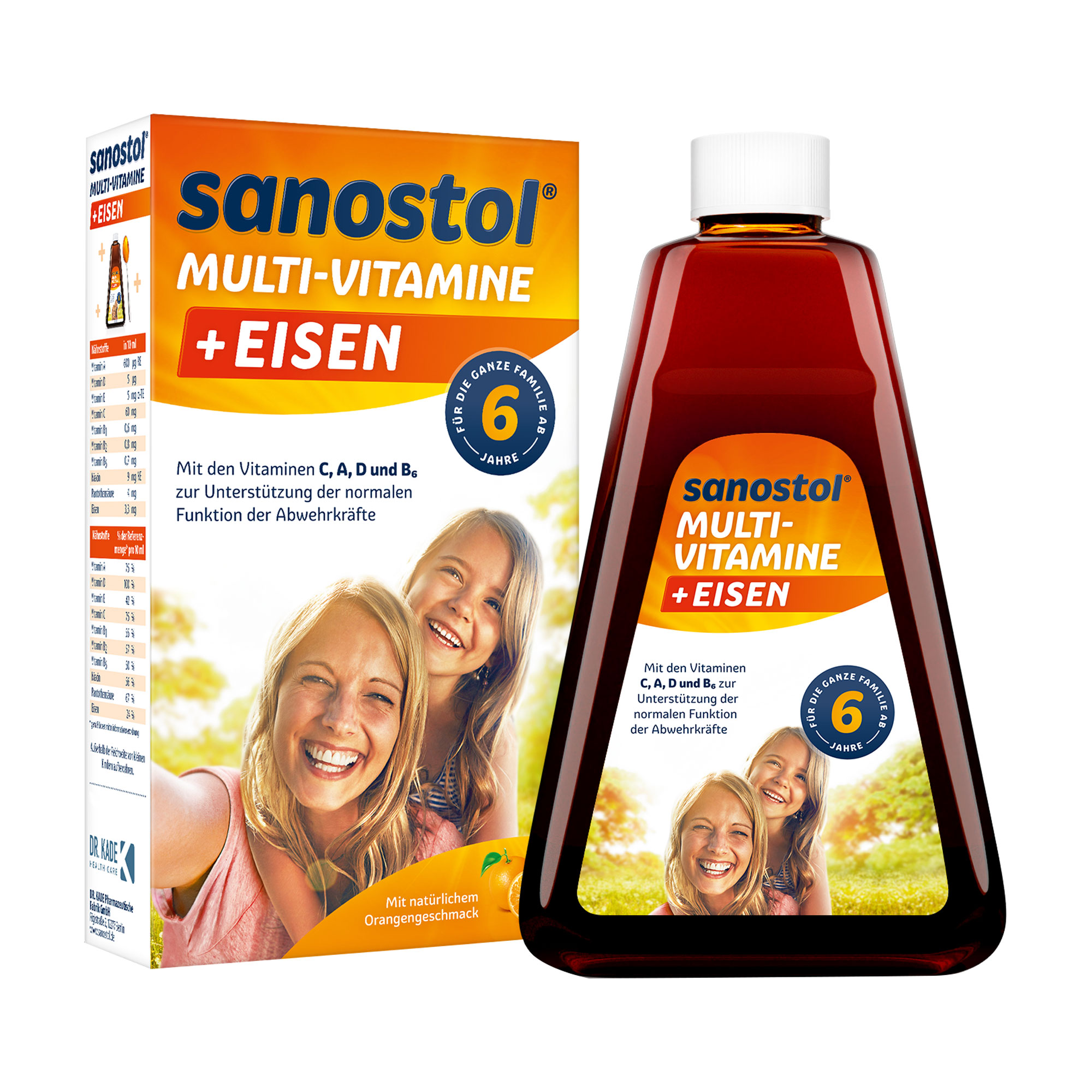 Sanostol Multi-Vitamine Plus Eisen Saft - None