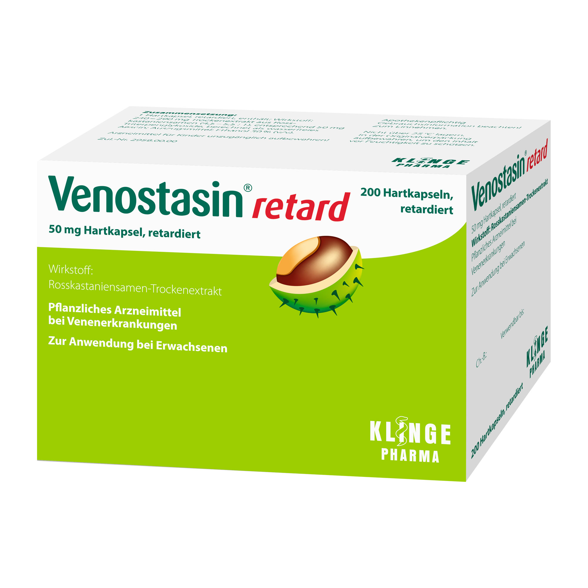 Venostasin Retard 50 Mg Hartkapsel Retardiert - None