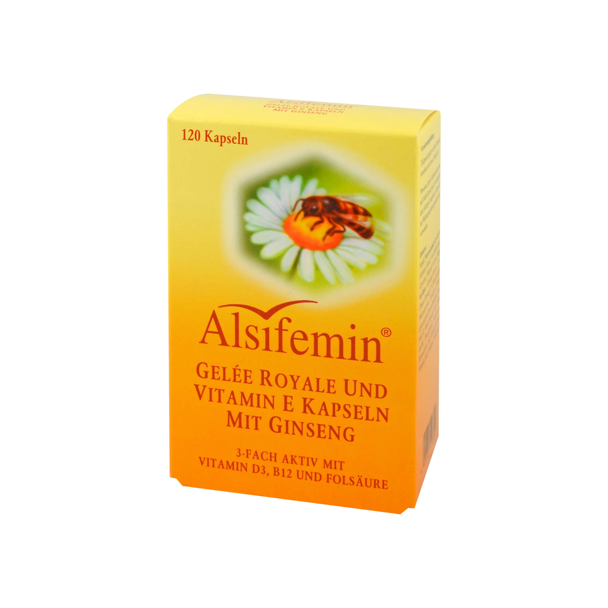 Alsifemin Gelee Royal + Vitamin E Kapseln mit Ginseng