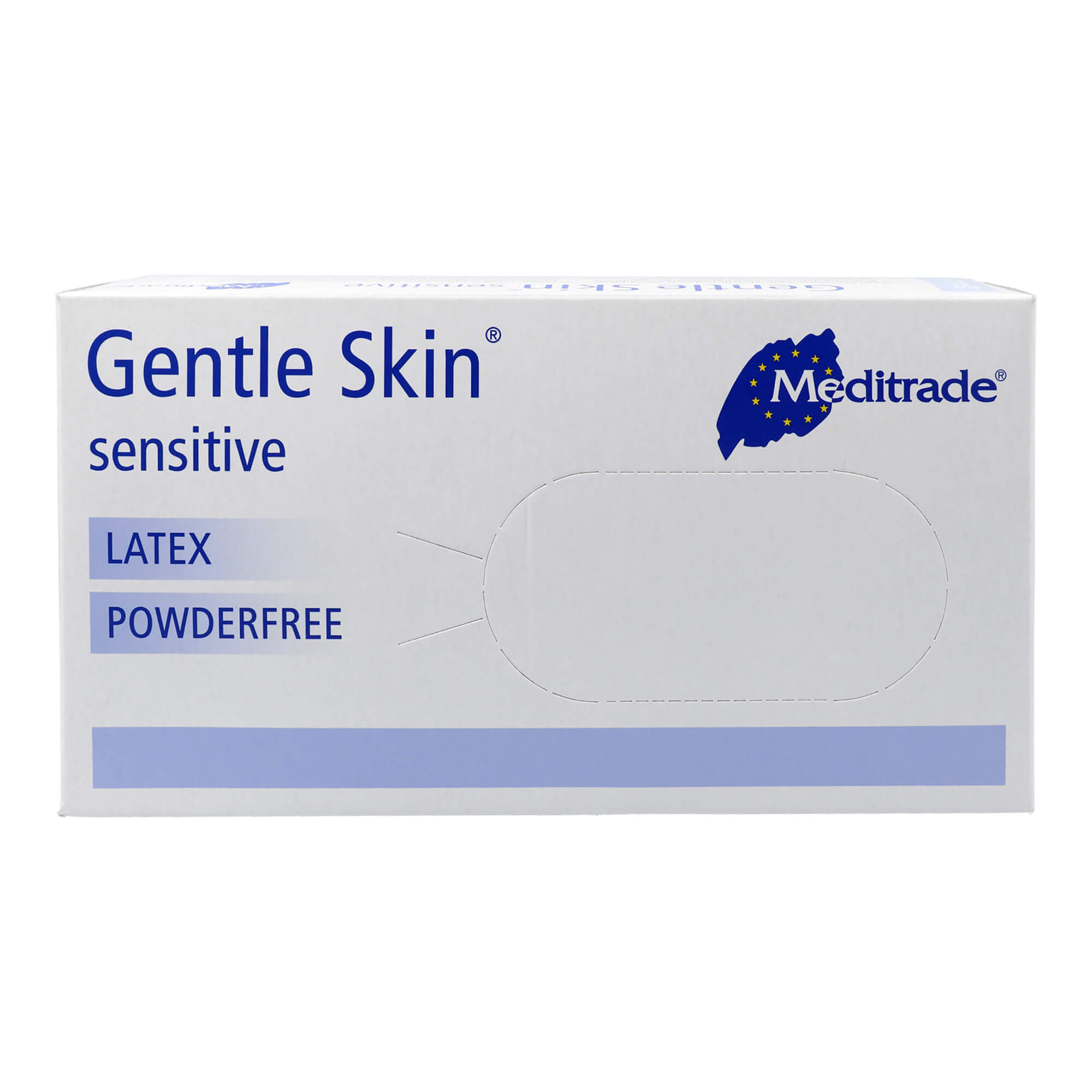 Meditrade Gentle Skin® sensitive Latex Einmalhandschuhe 100 St Handschuhe