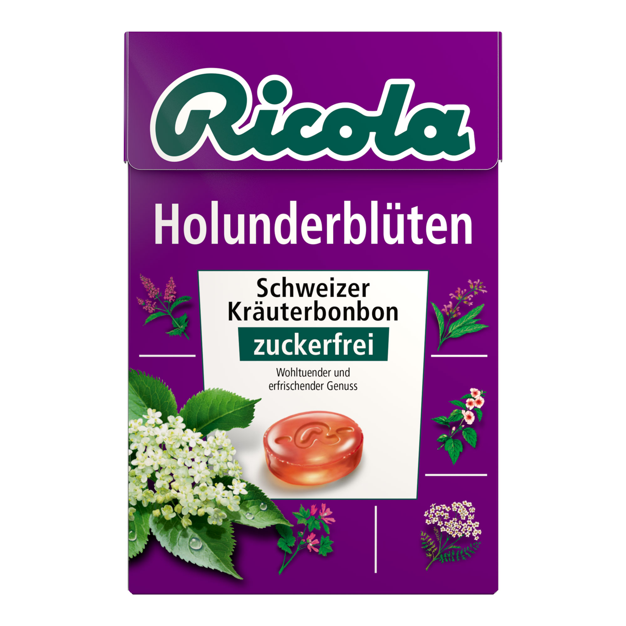 Ricola Holunderblüten-Bonbons Ohne Zucker - None