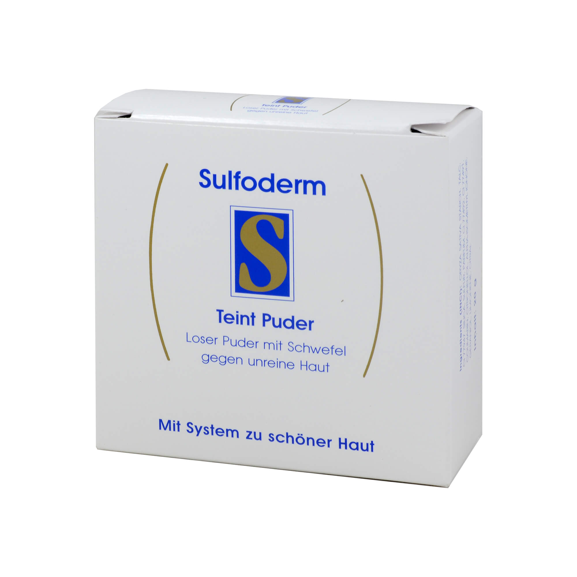 Sulfoderm S Teint Puder - None