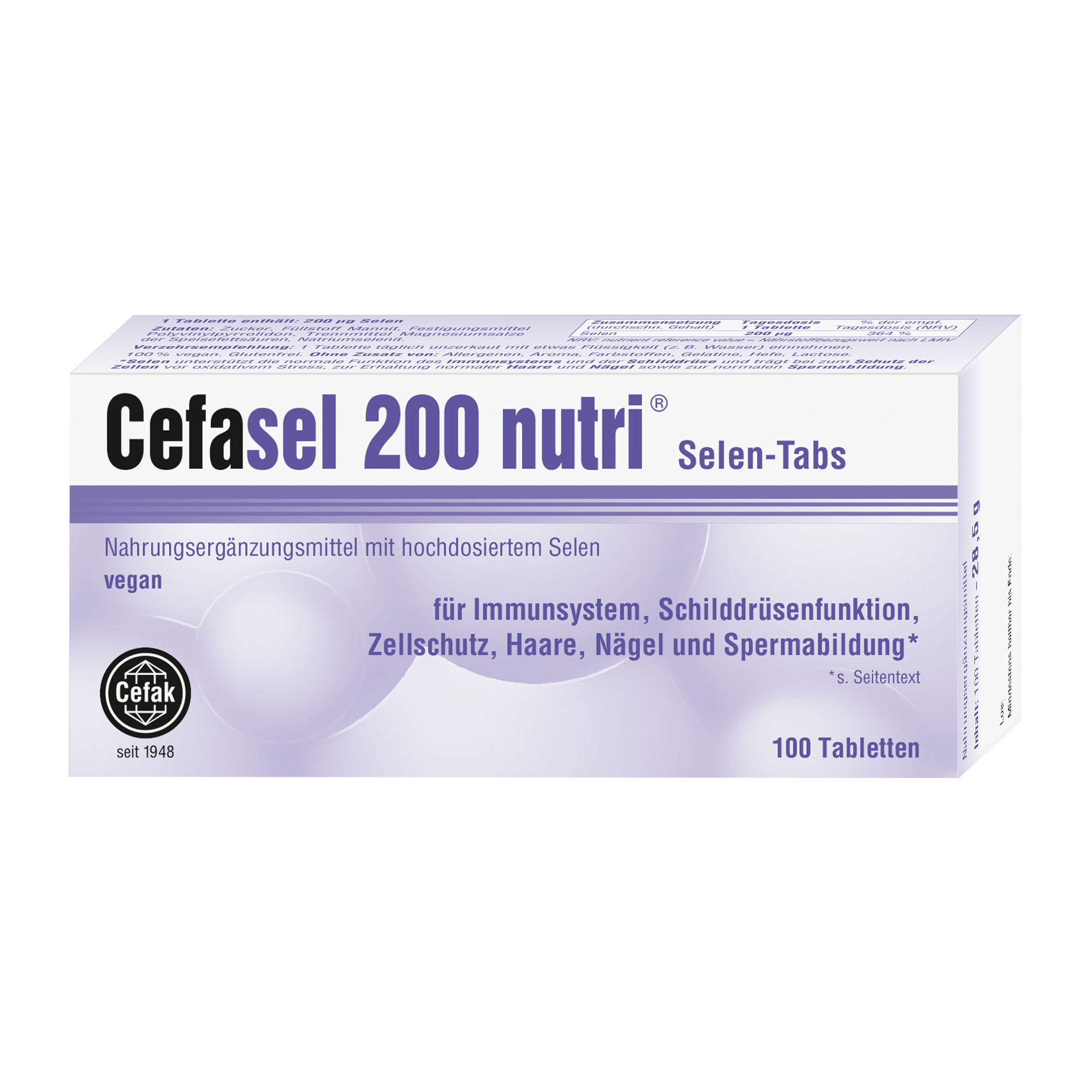 Cefasel 200 Nutri Selen-Tabs - None