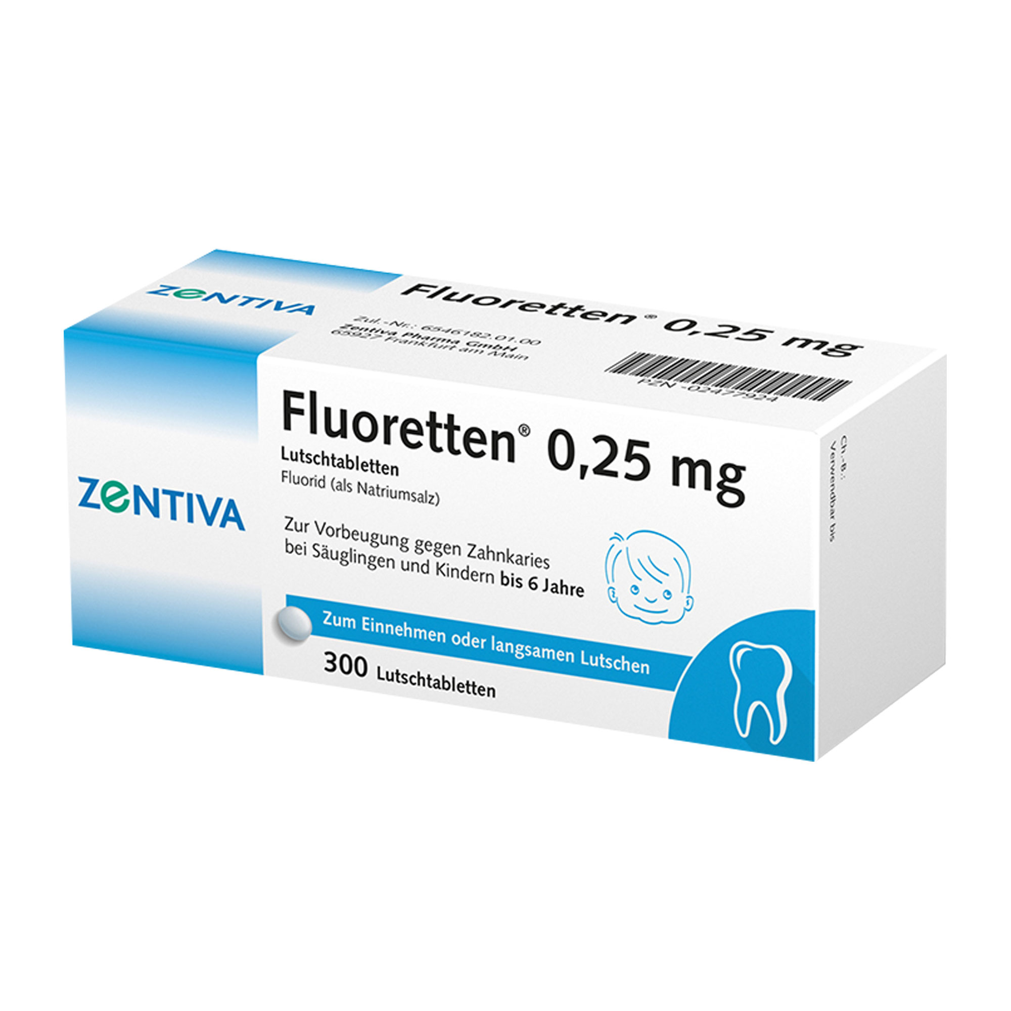 Fluoretten 0,25 Mg Tabletten - None