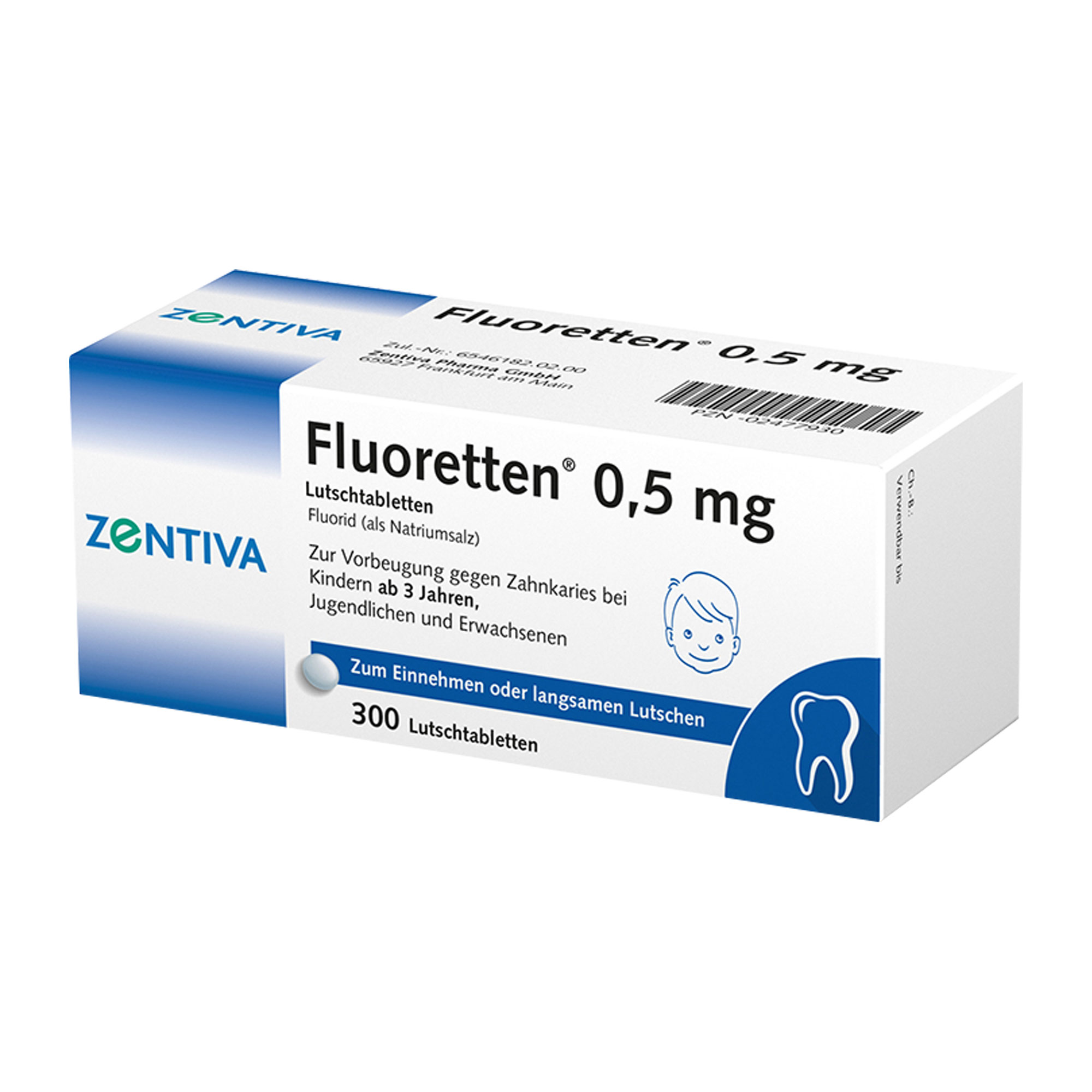 Fluoretten 0,5 Mg Tabletten - None