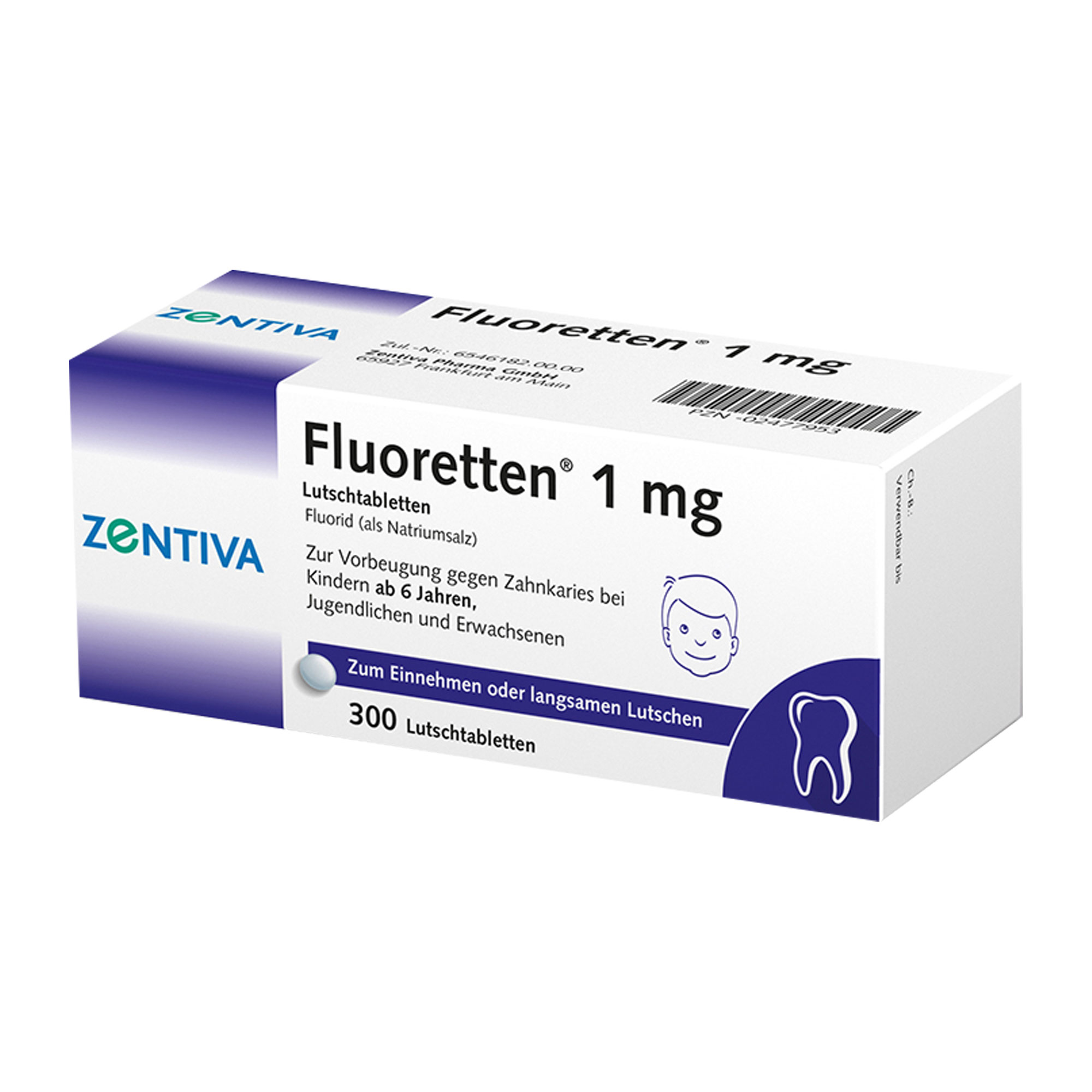 Fluoretten 1,0 Mg Tabletten - None