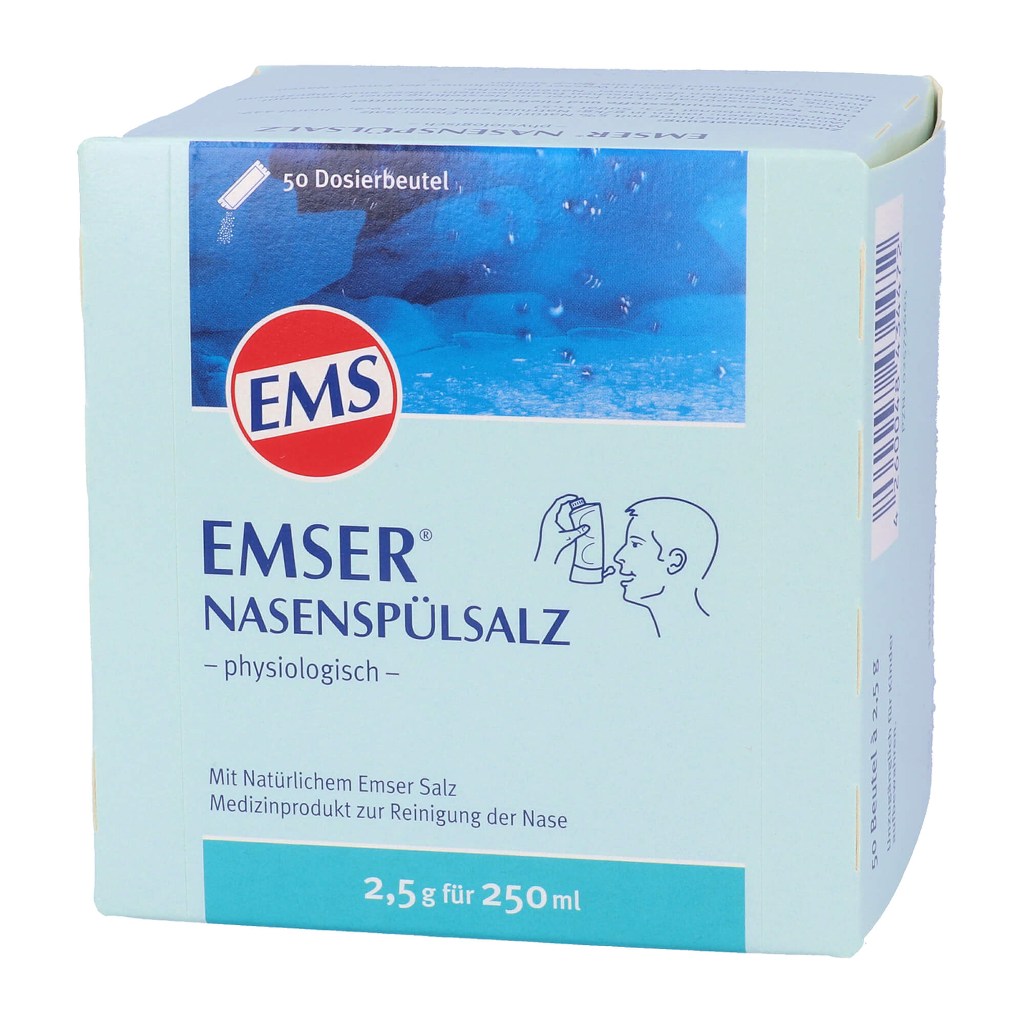 Emser Nasenspülsalz physiologisch Btl. 50 St Pulver