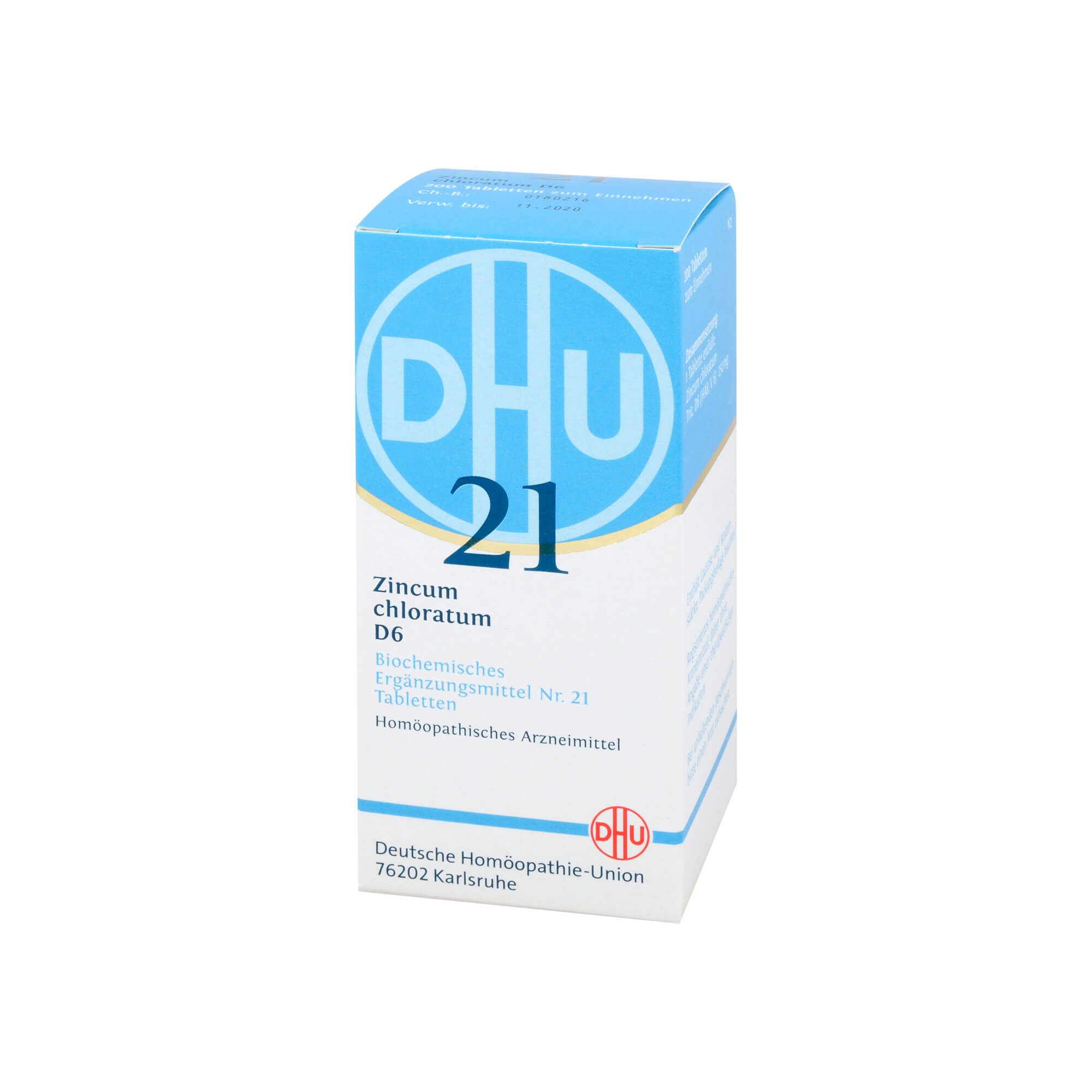 Biochemie Dhu 21 Zincum Chloratum D 6 Tabletten - None