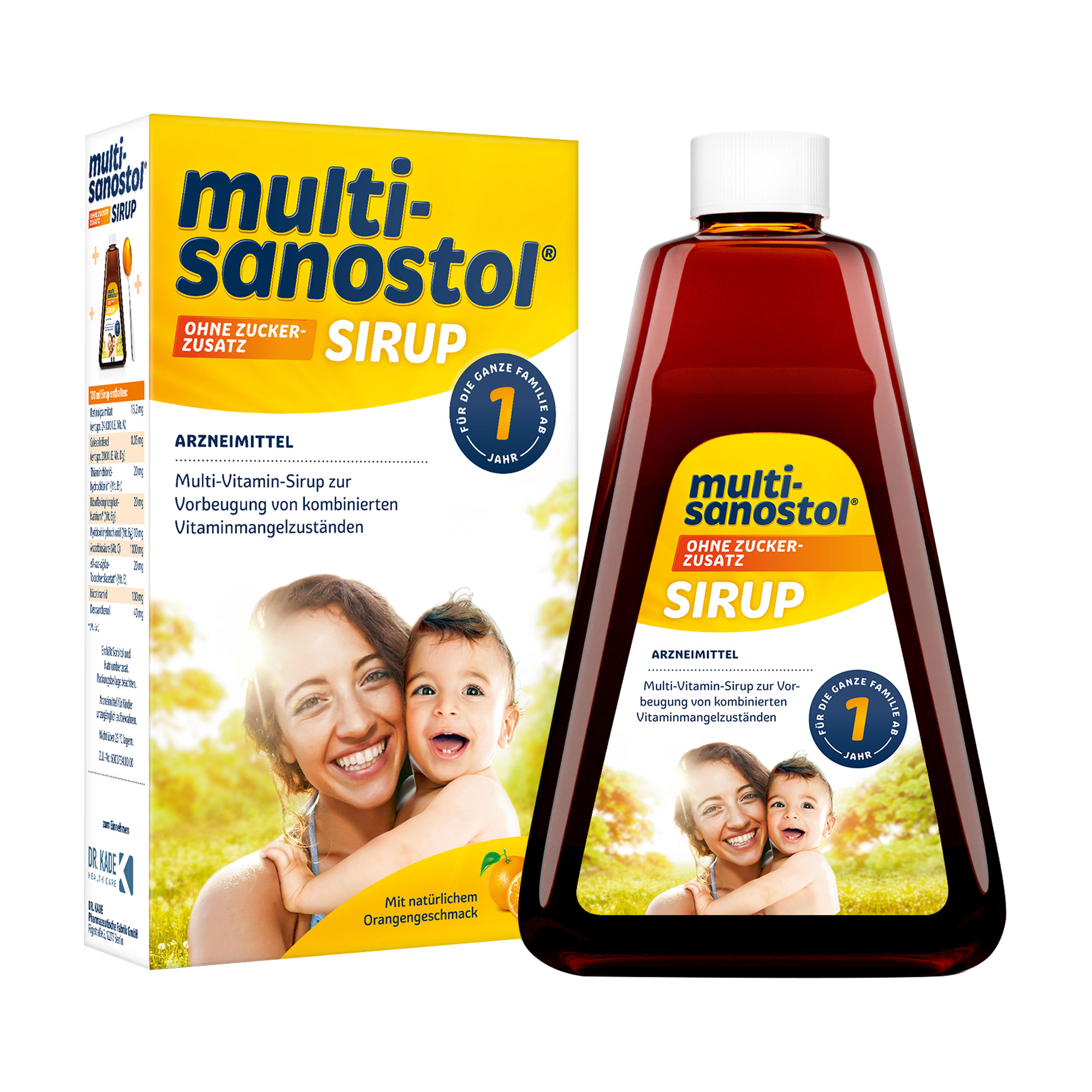 multi-sanostol Sirup ohne Zuckerzusatz