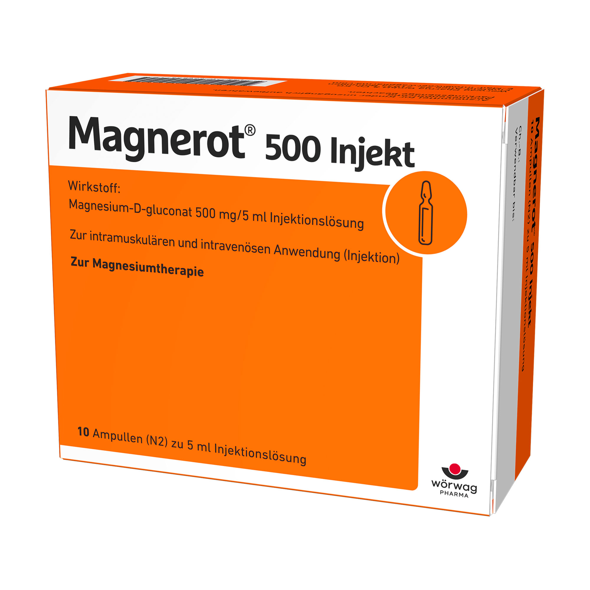 Magnerot 500 Injekt Ampullen - None