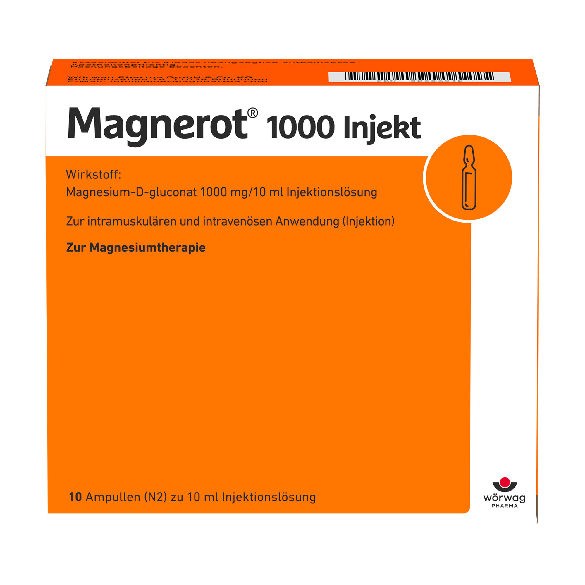 Magnerot 1000 Injekt Ampullen - None