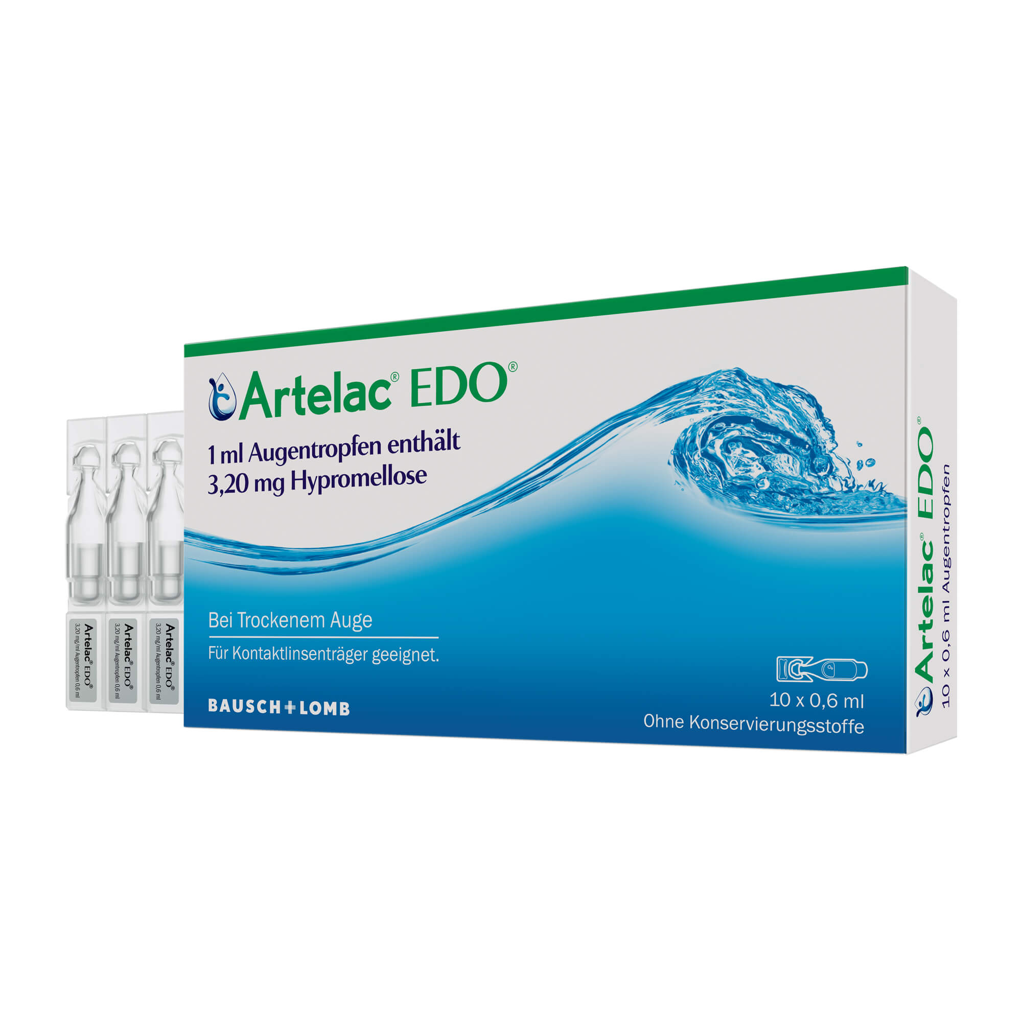 Artelac EDO Augentropfen 10x0,6 ml