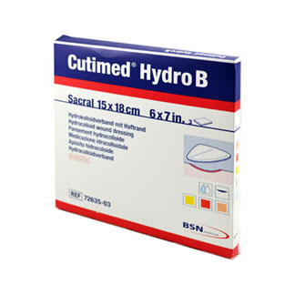 Cutimed Hydro B Hydrokolloidverband 15X18 Cm Mit Haftrand Sa - None