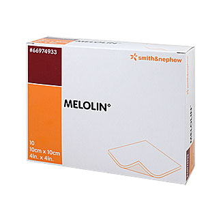 Melolin 10x10cm Wundauflagen