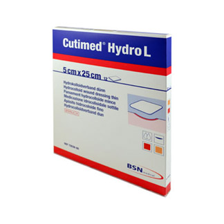 Cutimed Hydro L Hydrokolloidverband 5X25 Cm Dünn - None