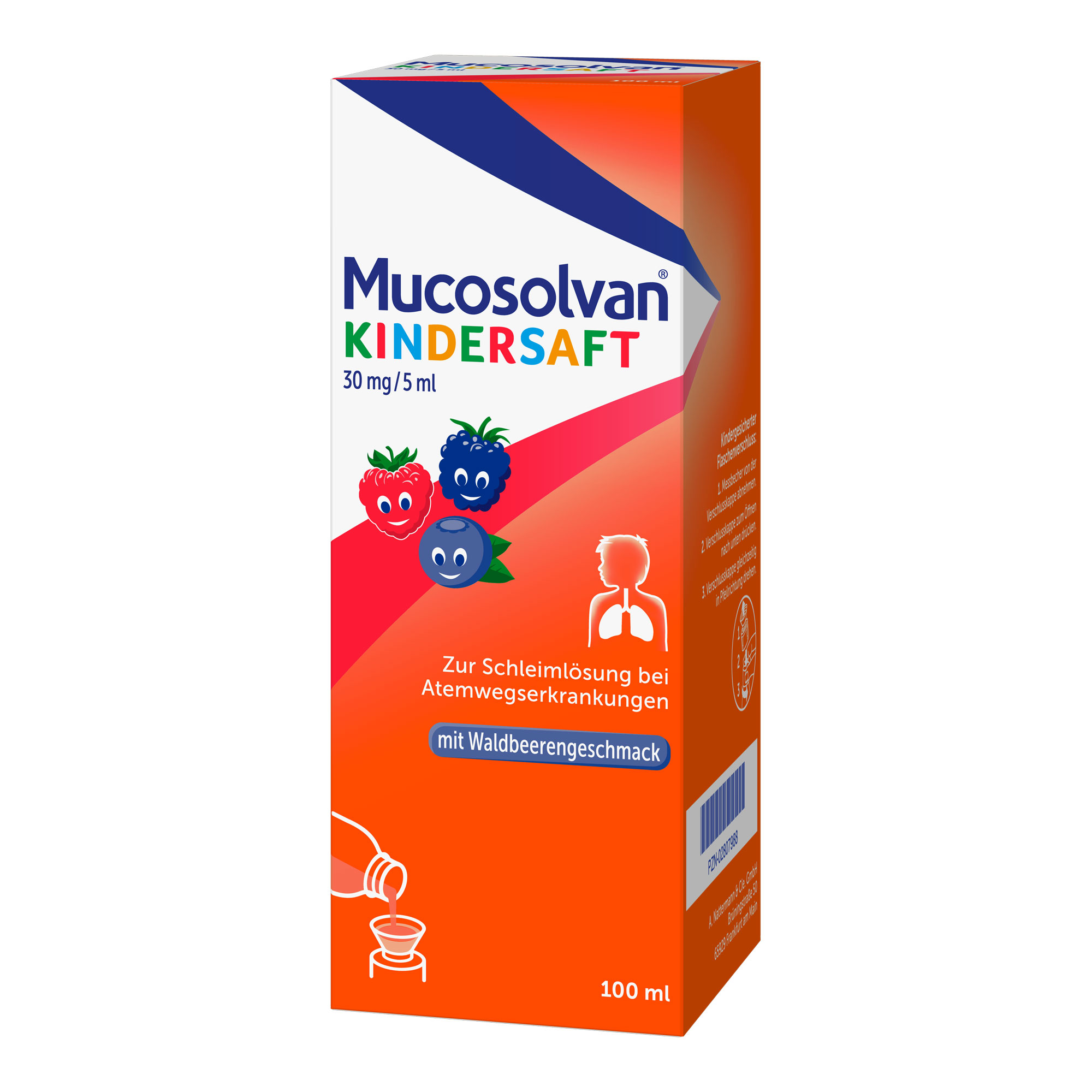 Mucosolvan Kindersaft 30 Mg/ 5 Ml - None