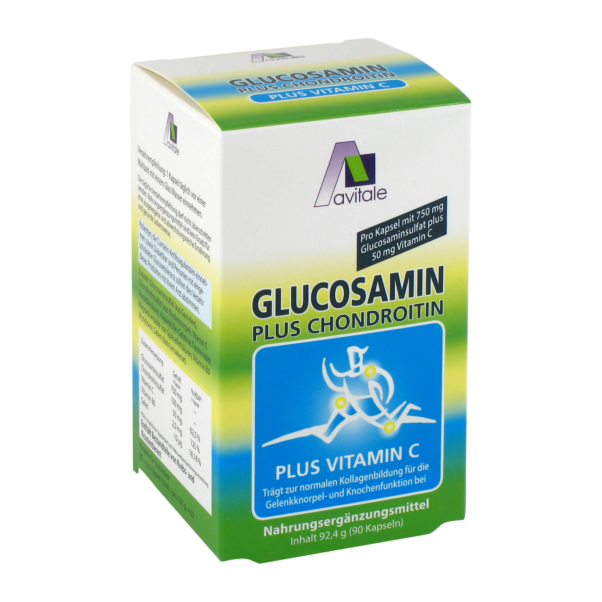 Glucosamin 750 mg + Chondroitin 100 mg Kapseln