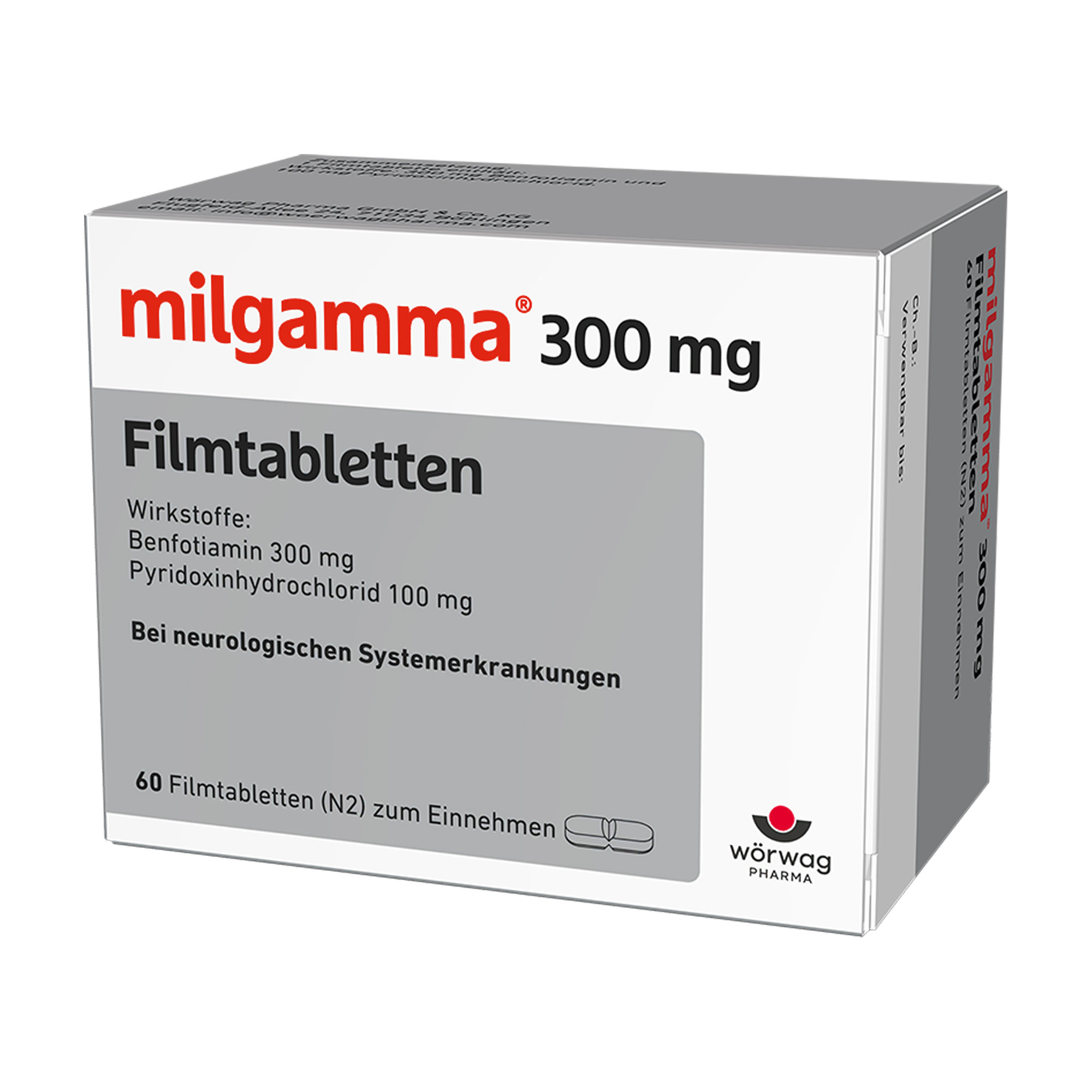 Milgamma 300 Mg Filmtabletten - None