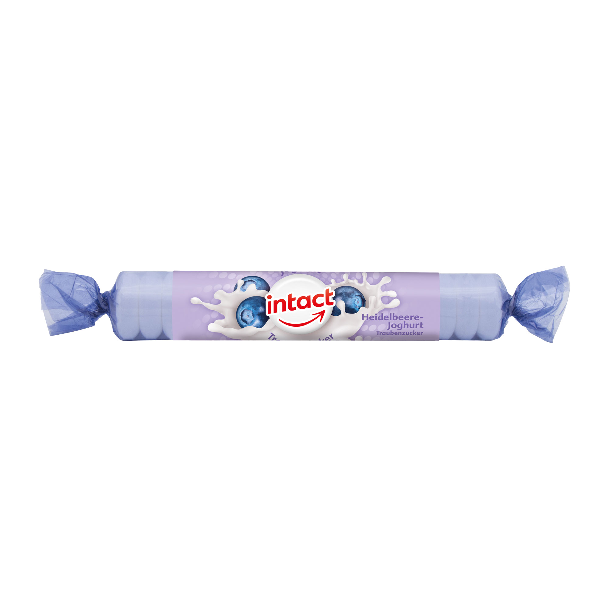 Intact Traubenzucker Heidelbeere Joghurt Rolle - None