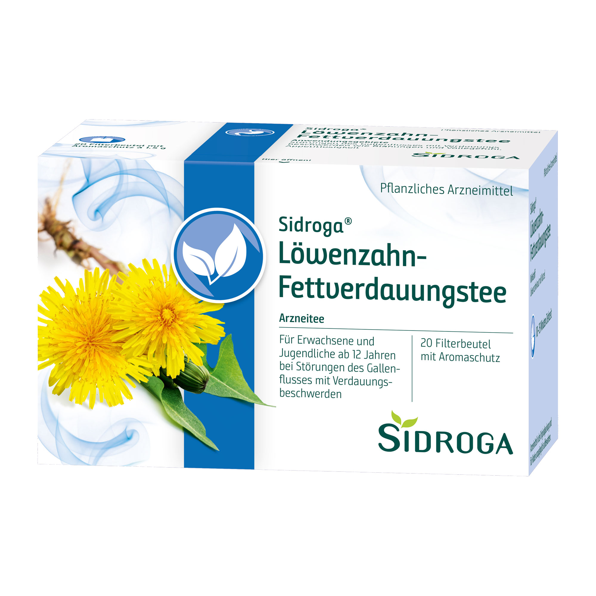 Sidroga Löwenzahn-Fettverdauungstee - None