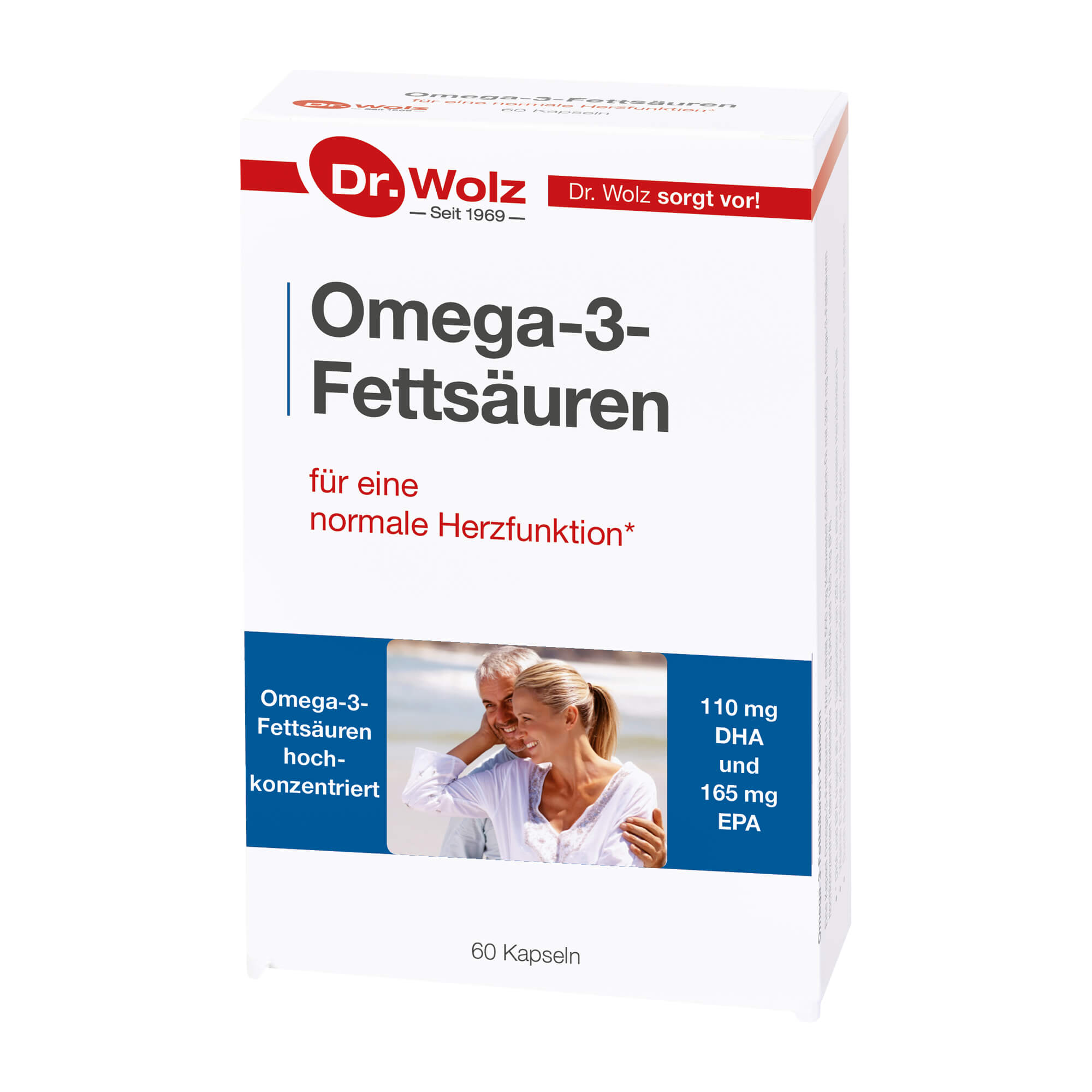 Omega 3 Fettsäuren 500 mg / 60% Kapseln