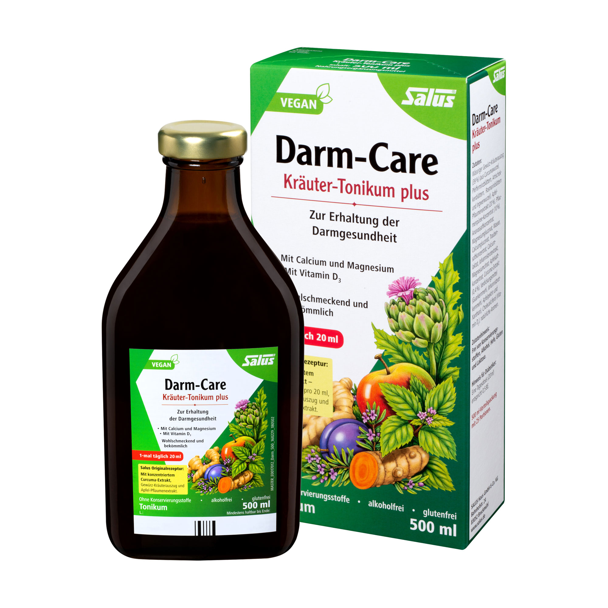 Darm-Care Kräuter-Tonikum plus Salus 500 ml Tonikum