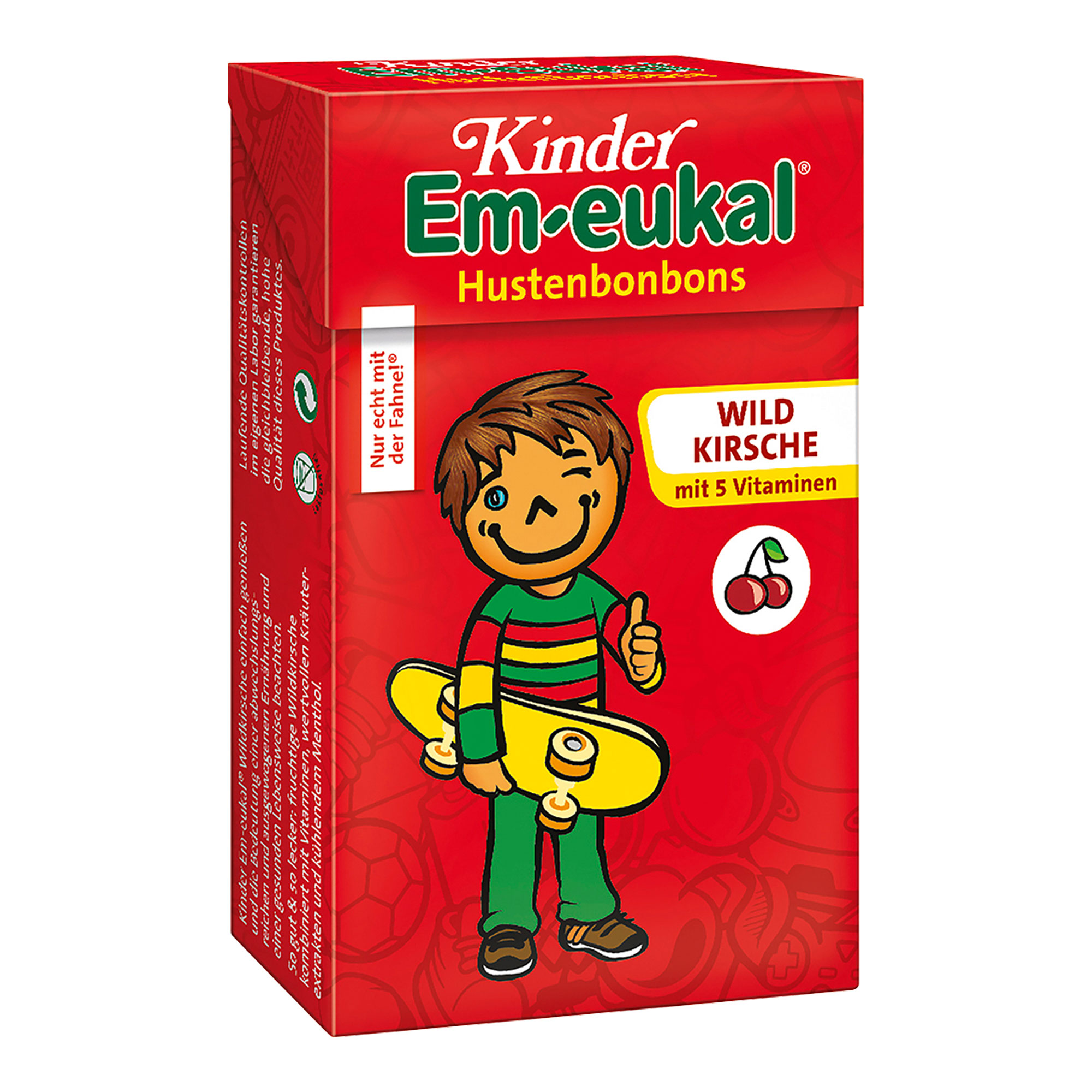 Kinder Em-Eukal Wildkirsche Zuckerhaltig Pocketbox - None