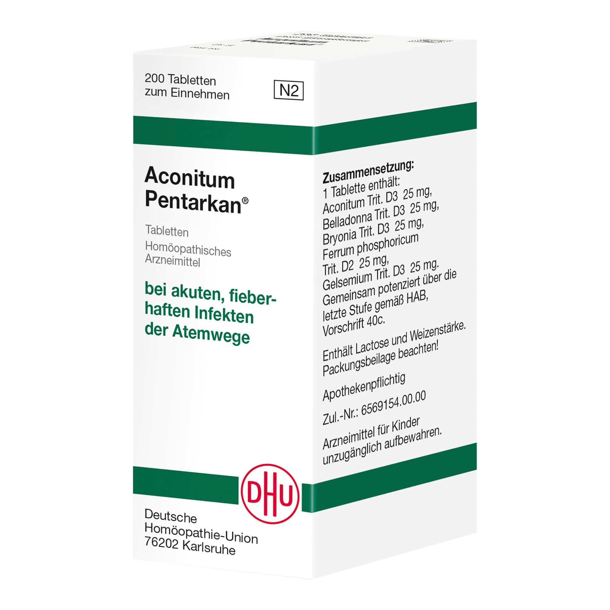 Aconitum Pentarkan Tabletten - None