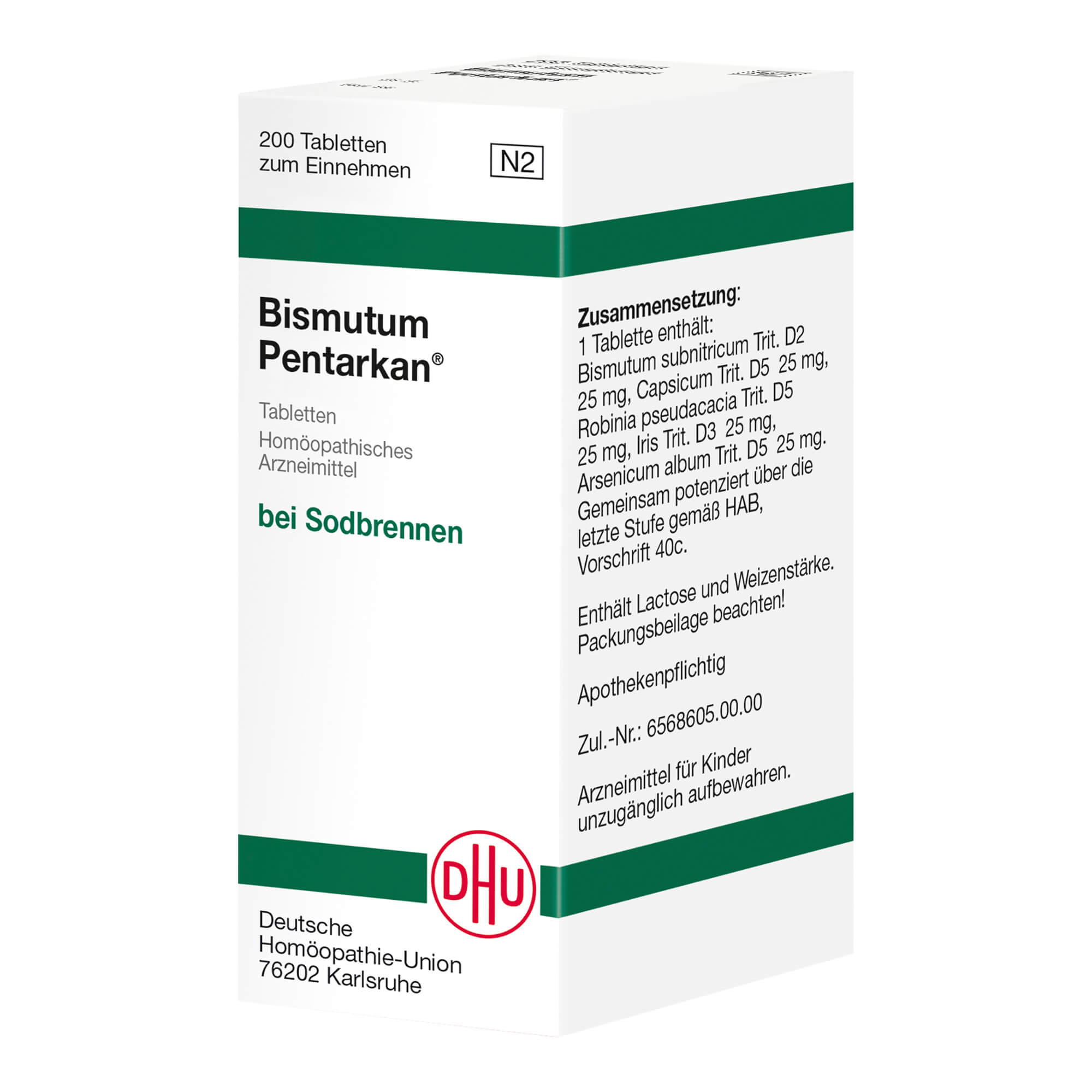 Bismutum Pentarkan Tabletten - None