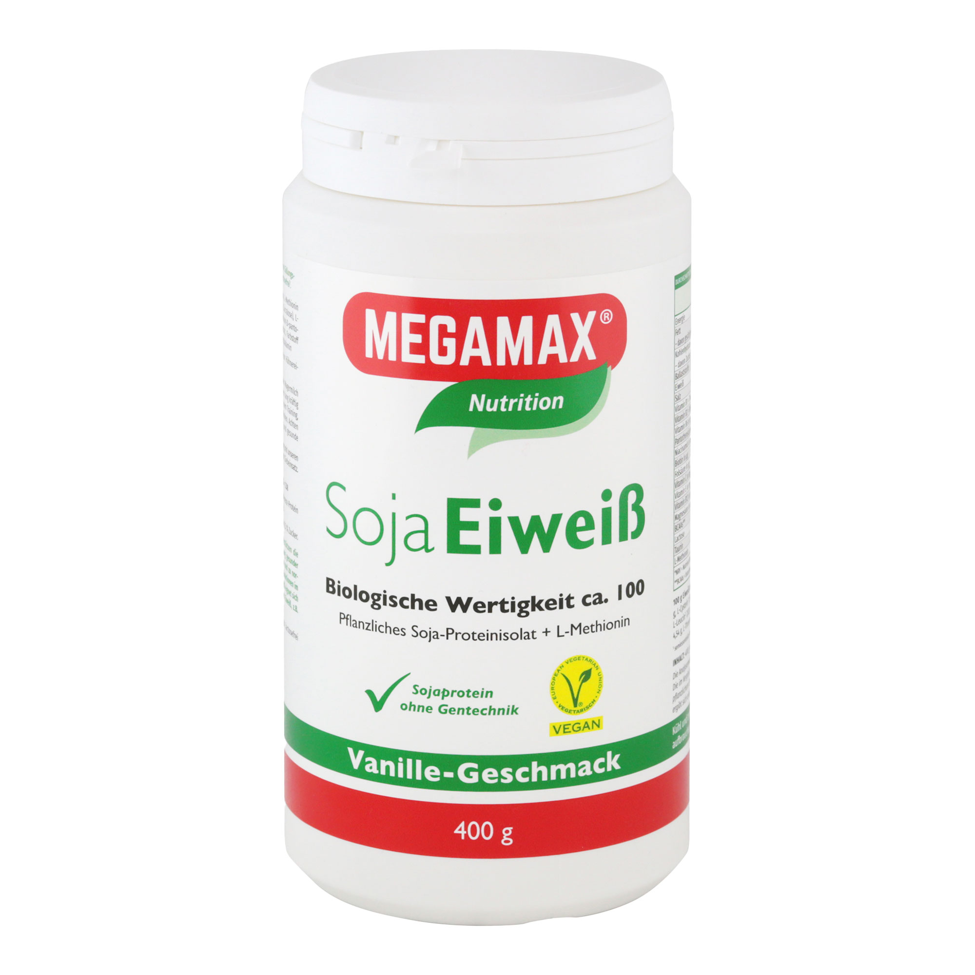 Megamax Soja Eiweiß Vanille Pulver