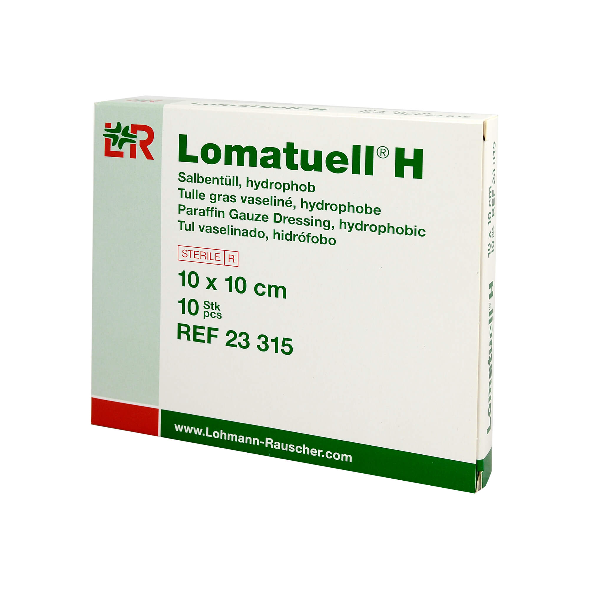 Lomatuell H Salbentüll 10X10 Cm Steril - None