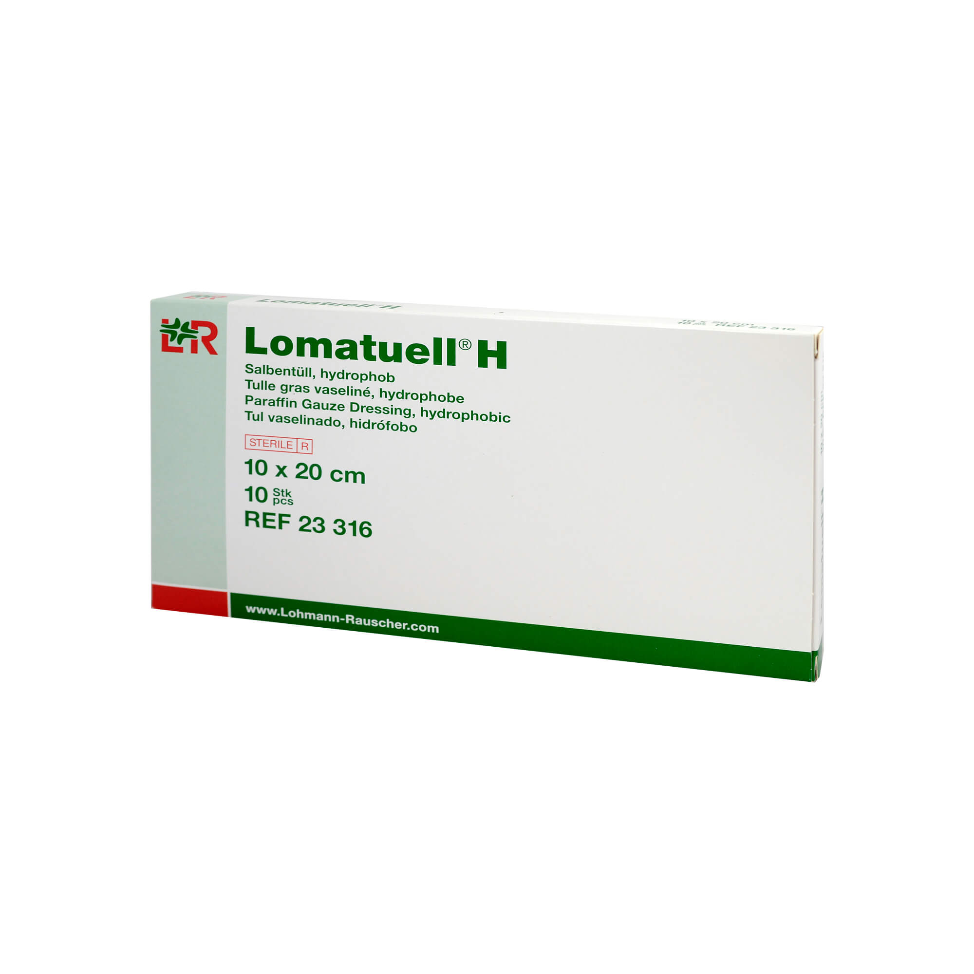 Lomatuell H Salbentüll 10X20 Cm Steril - None