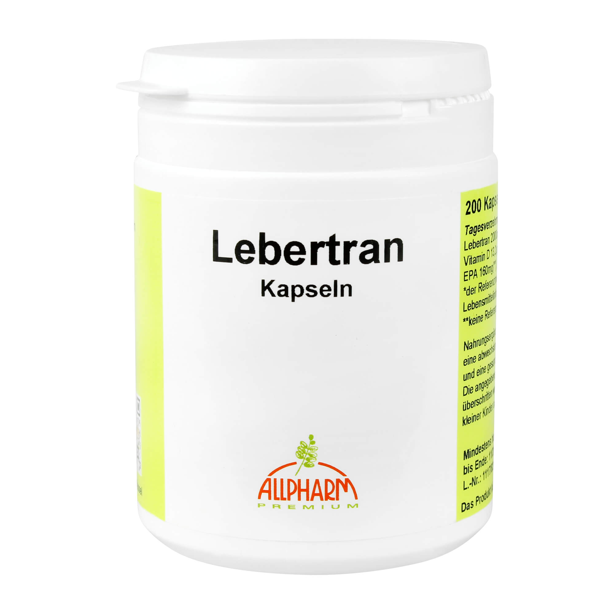 Lebertran Kapseln 500Mg - None