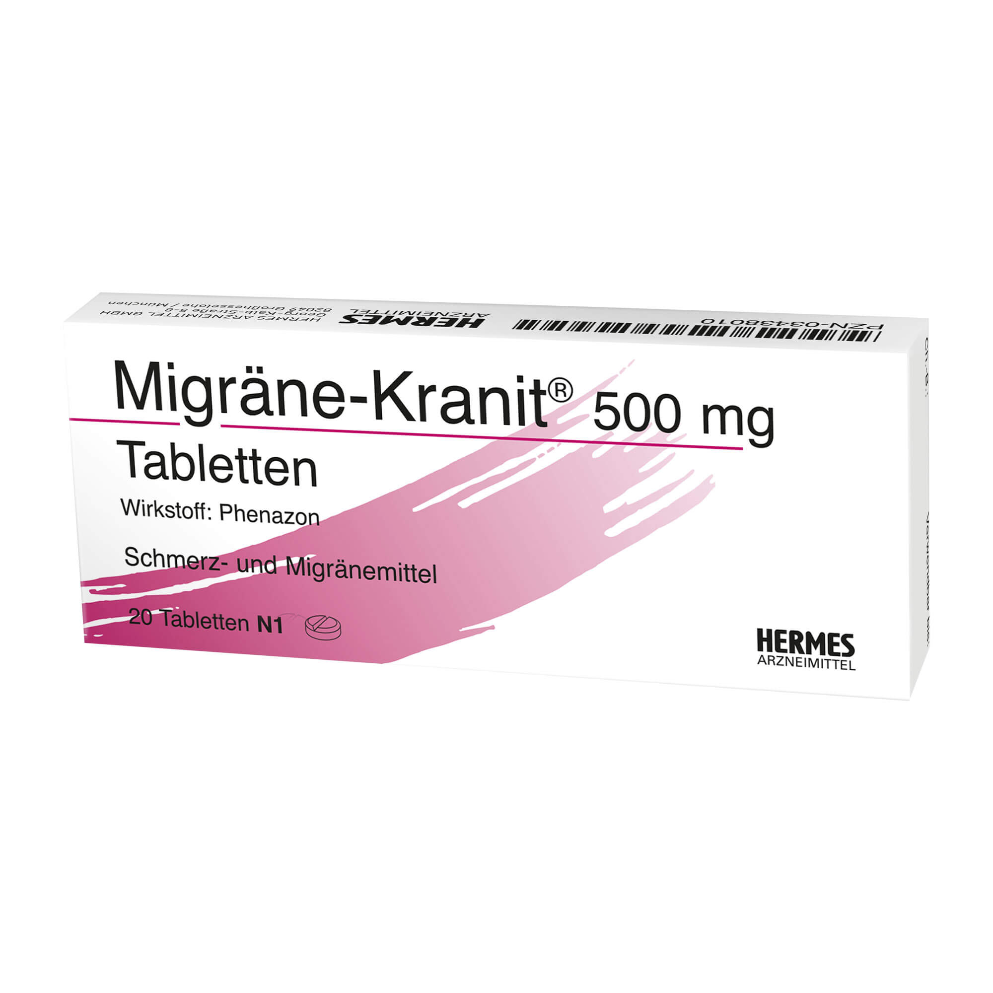 Migräne-Kranit 500 Mg Tabletten - None