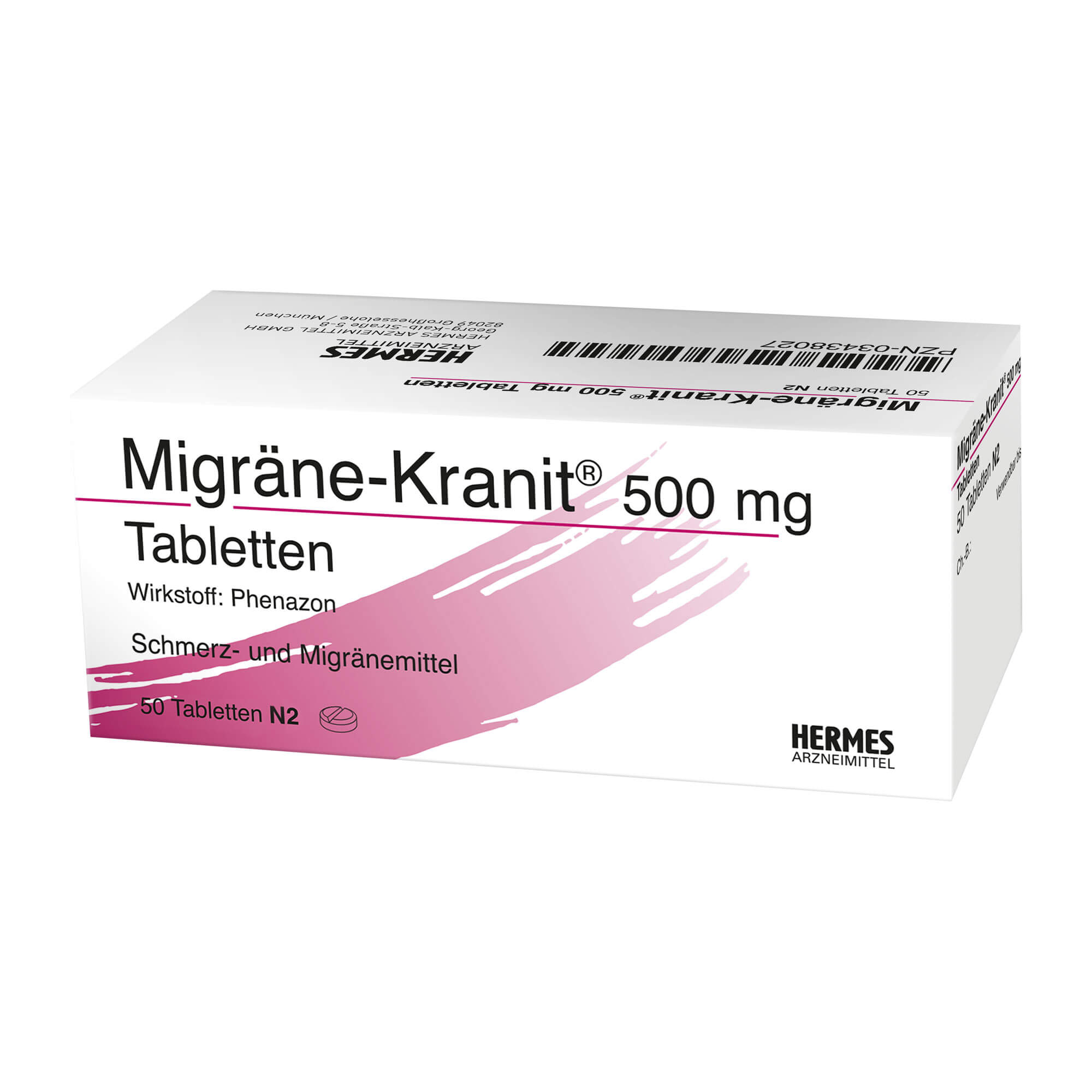 Migräne-Kranit 500 Mg Tabletten - None