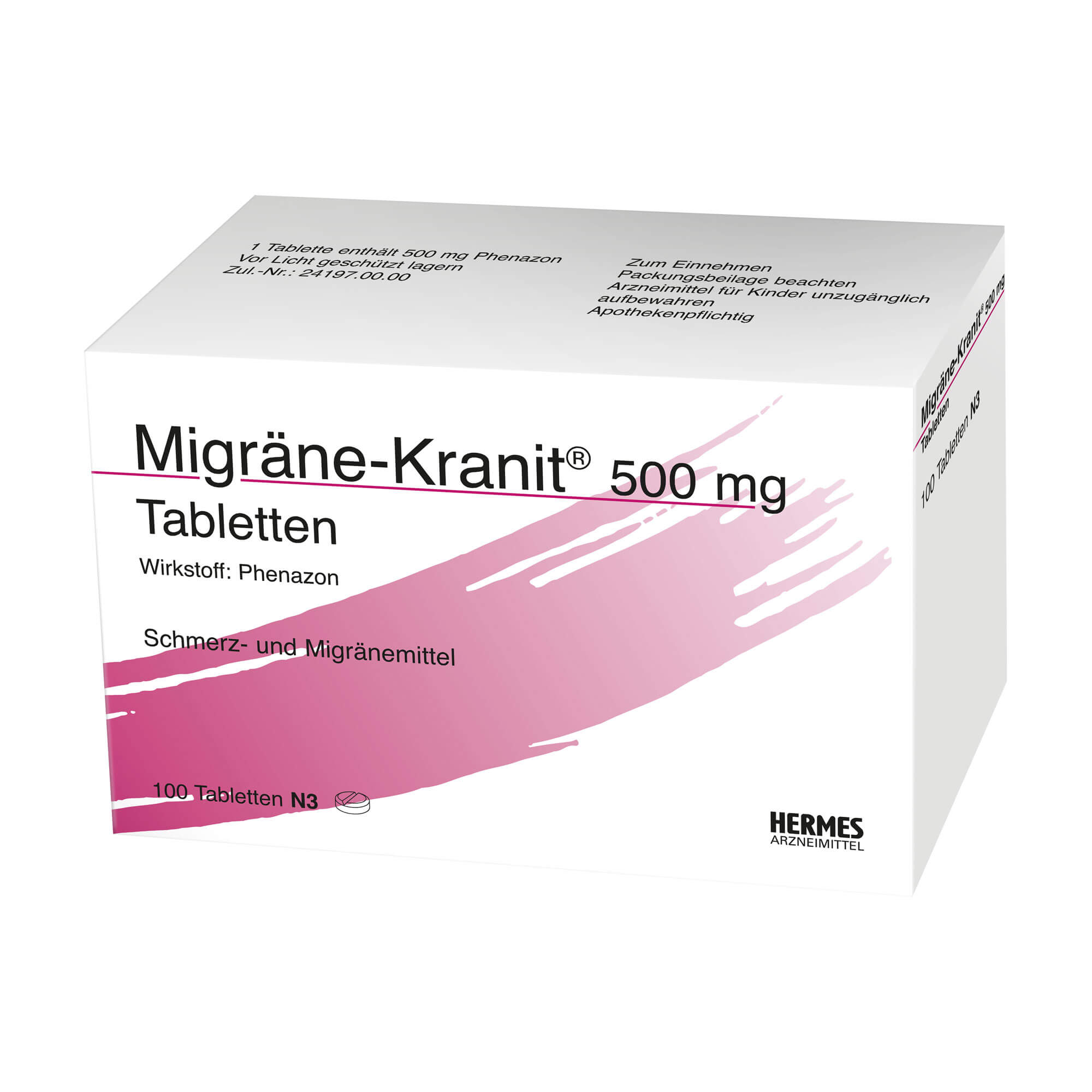 Migräne-Kranit 500 Mg Tabletten - None