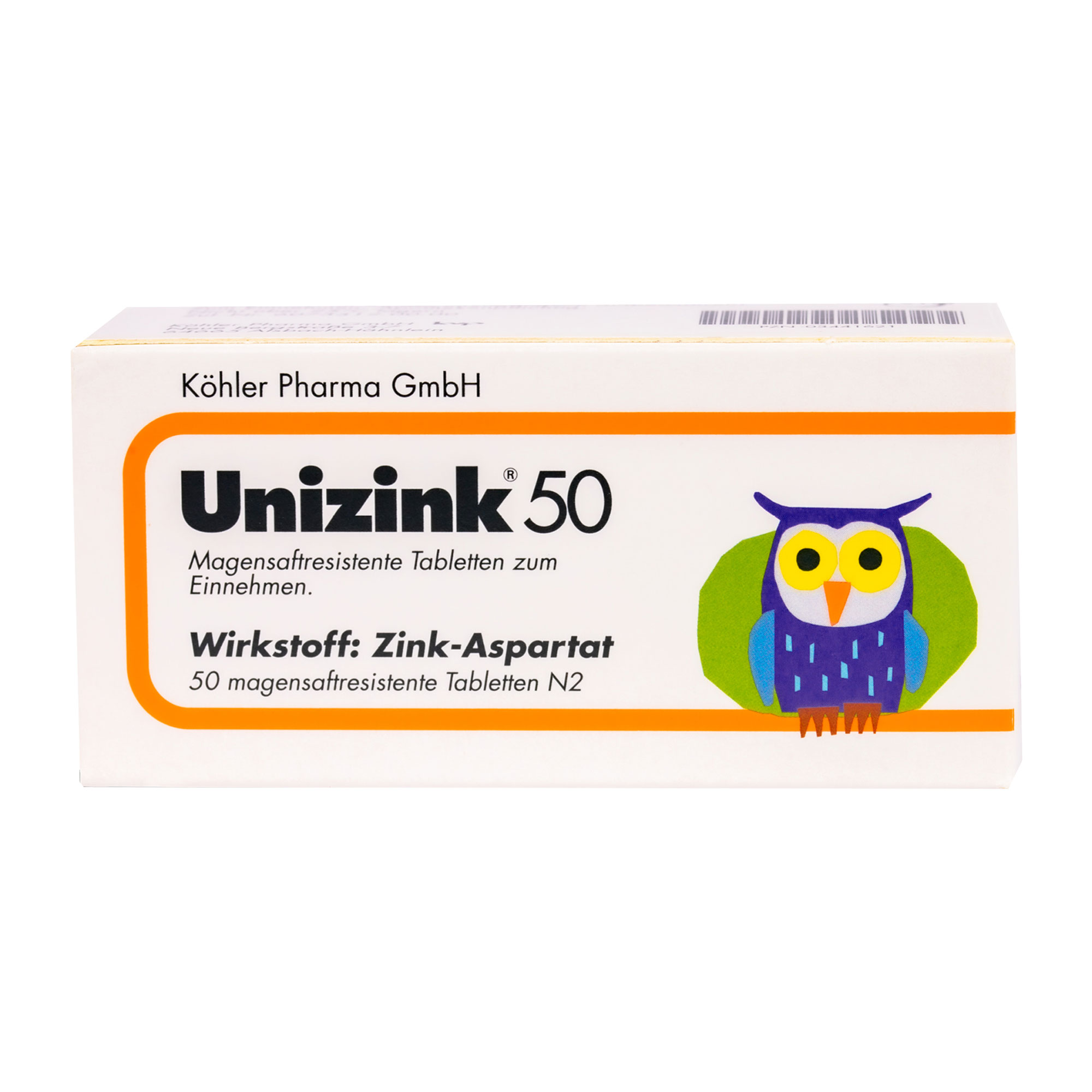 Unizink 50 Magensaftresistente Tabletten - None