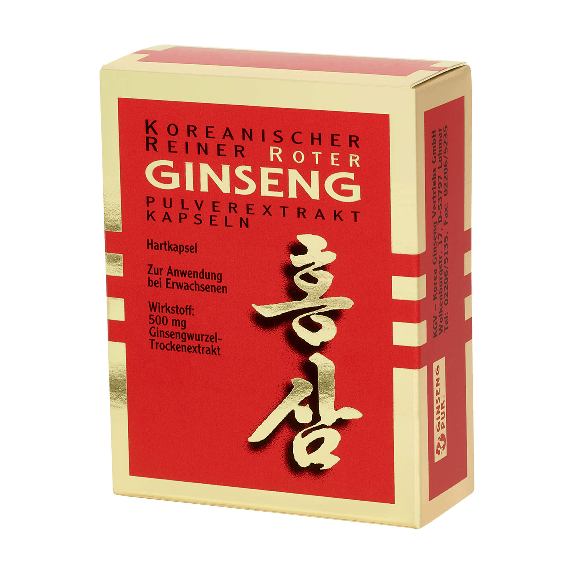 Roter Ginseng Extrakt Kapsel