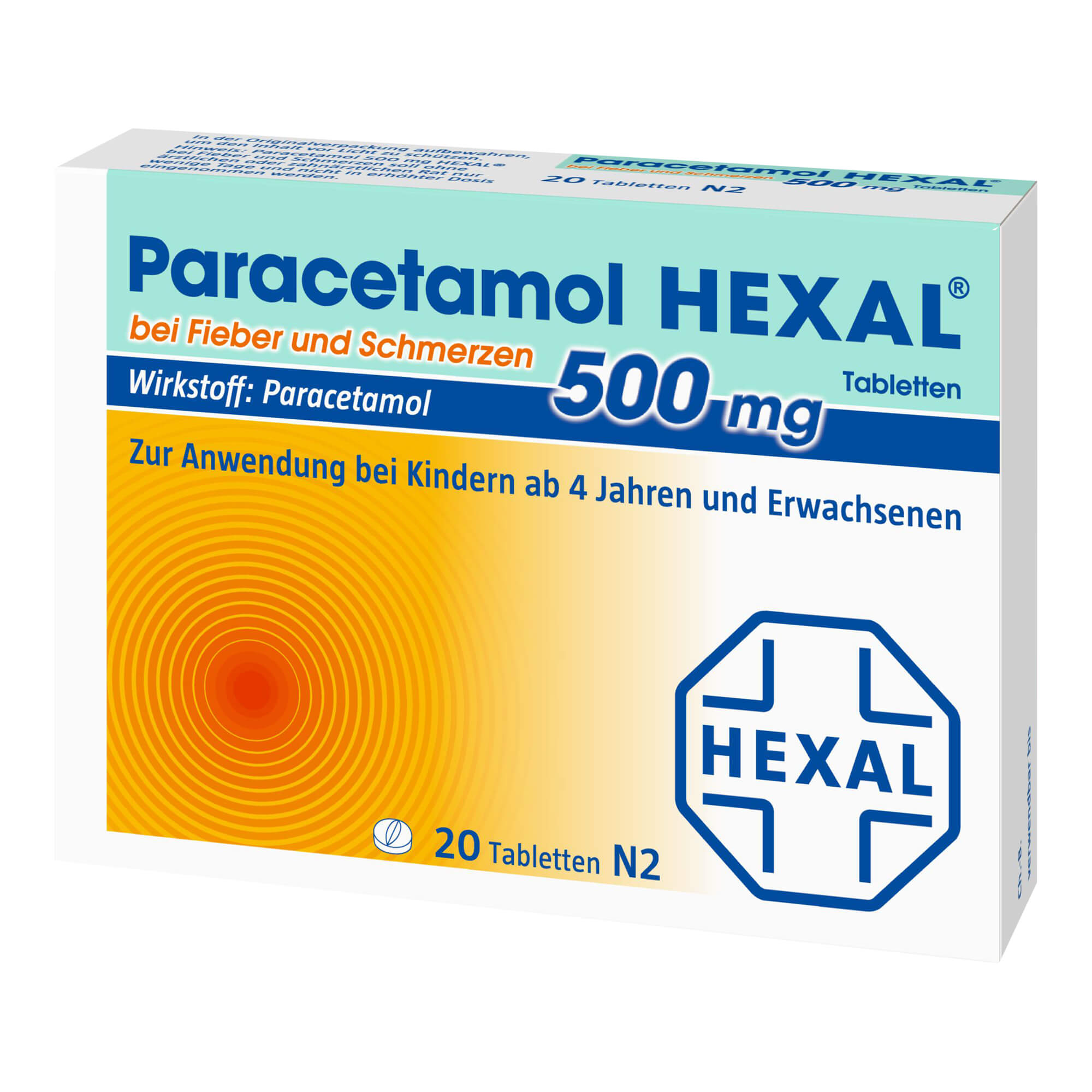 Paracetamol 500 Mg Hexal Tabletten - None