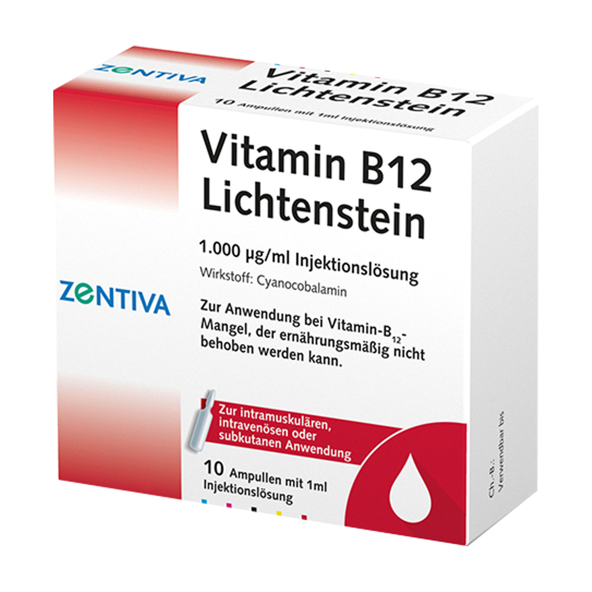 Vitamin B12 1. 000 Μg Lichtenstein Ampullen - None