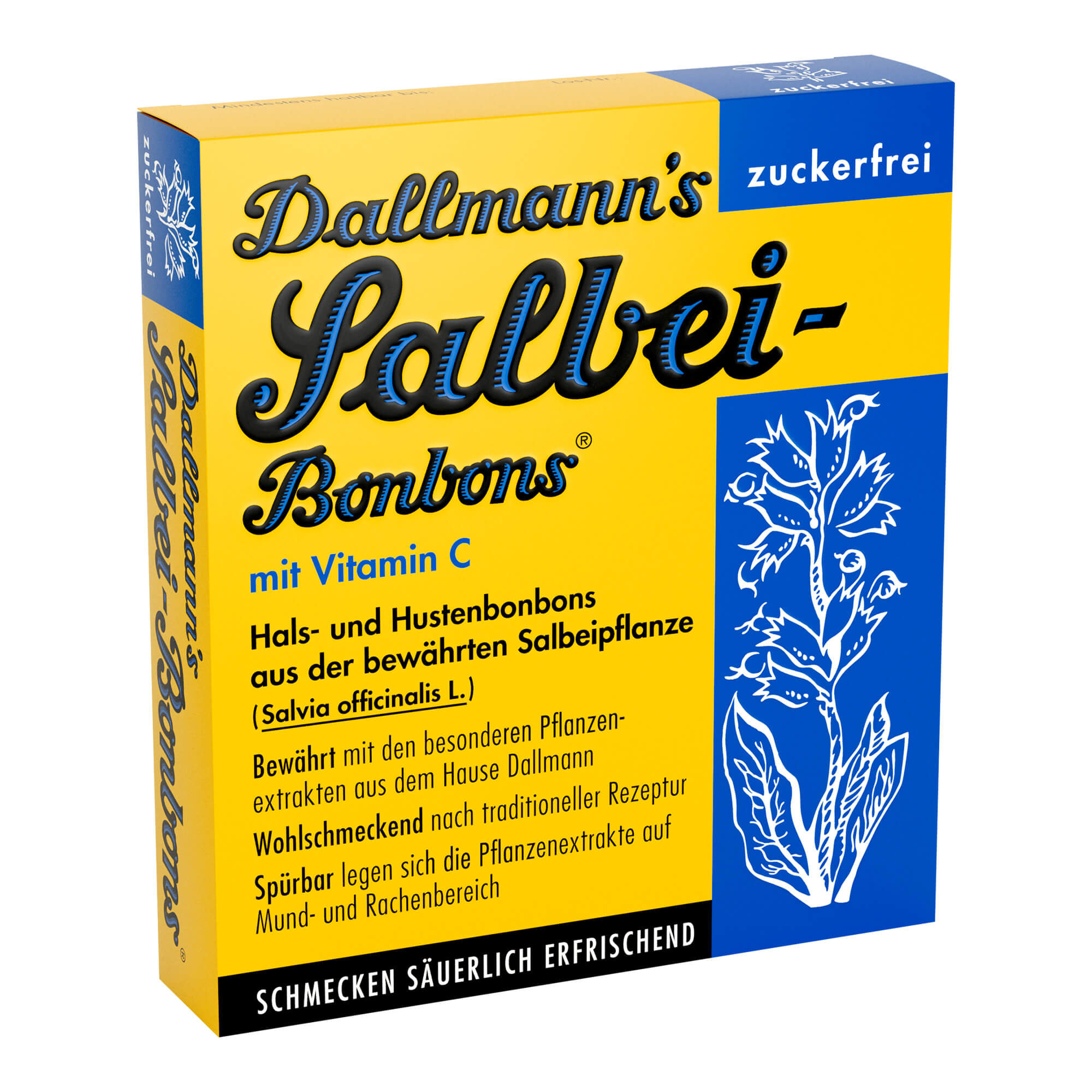 Dallmanns Salbeibonbons zuckerfrei